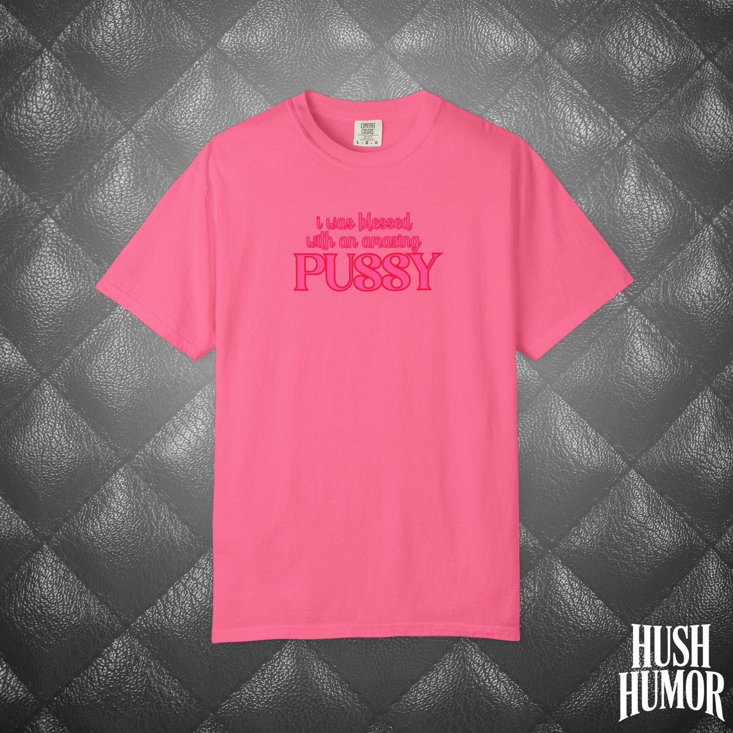 I Was Blessed With an Amazing Psssy Shirt – Funny NSFW T-Shirt for Naughty Wife