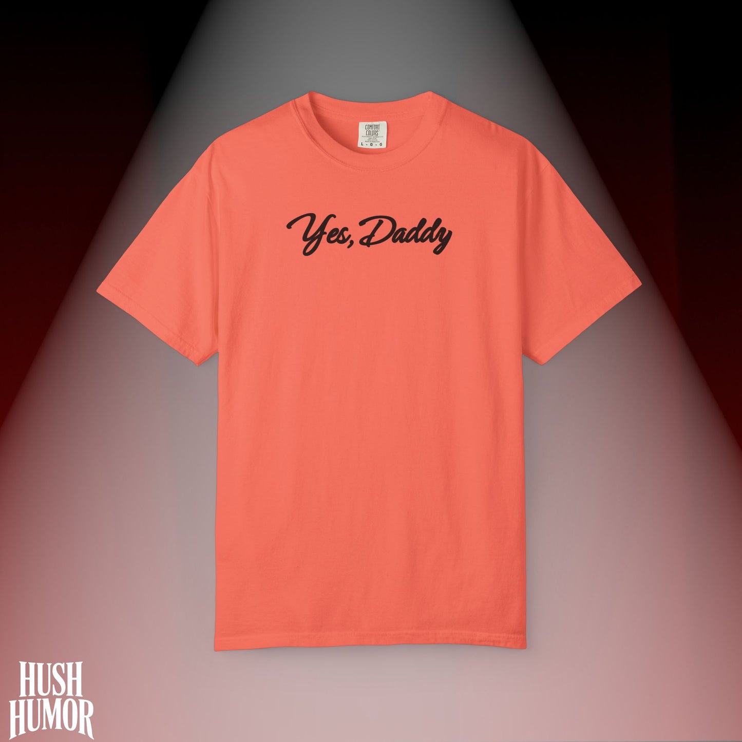 Yes Daddy Shirt – Submissive Wife T-Shirt, Naughty BDSM Graphic Tee for Women, NSFW Dirty Sex Shirt, Offensive Inappropriate Couple Party Shirt