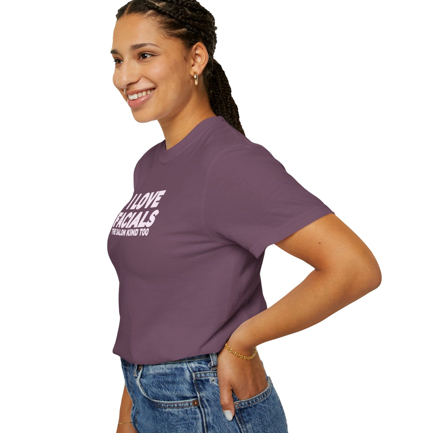 I Love Facials Funny Tee, Female Dom Blow Job Shirt, NSFW Inappropriate, Offensive Shirt, Female