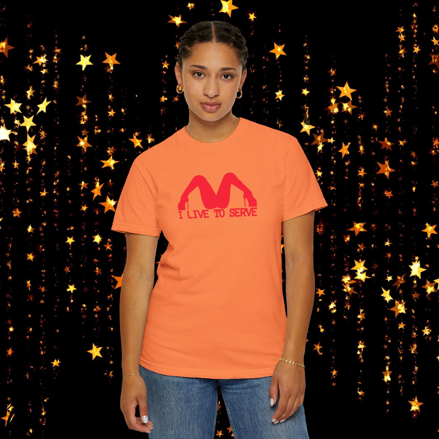 I Live to Serve Shirt – Naughty Sub Rebel Tee for Sassy Kinky Women