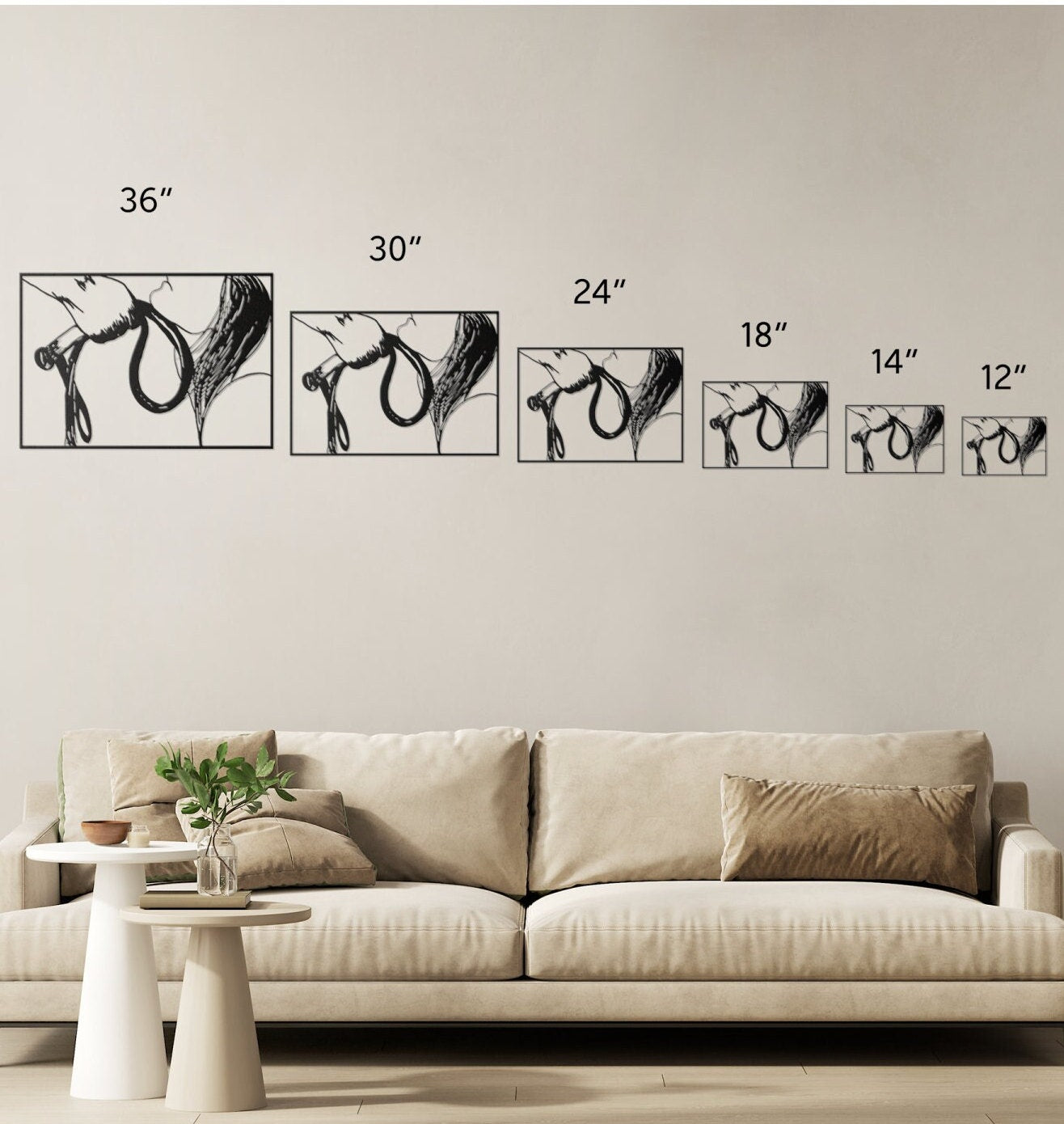 Whipping Submissive BDSM Spanking Decor, BDSM Metal Wall Art