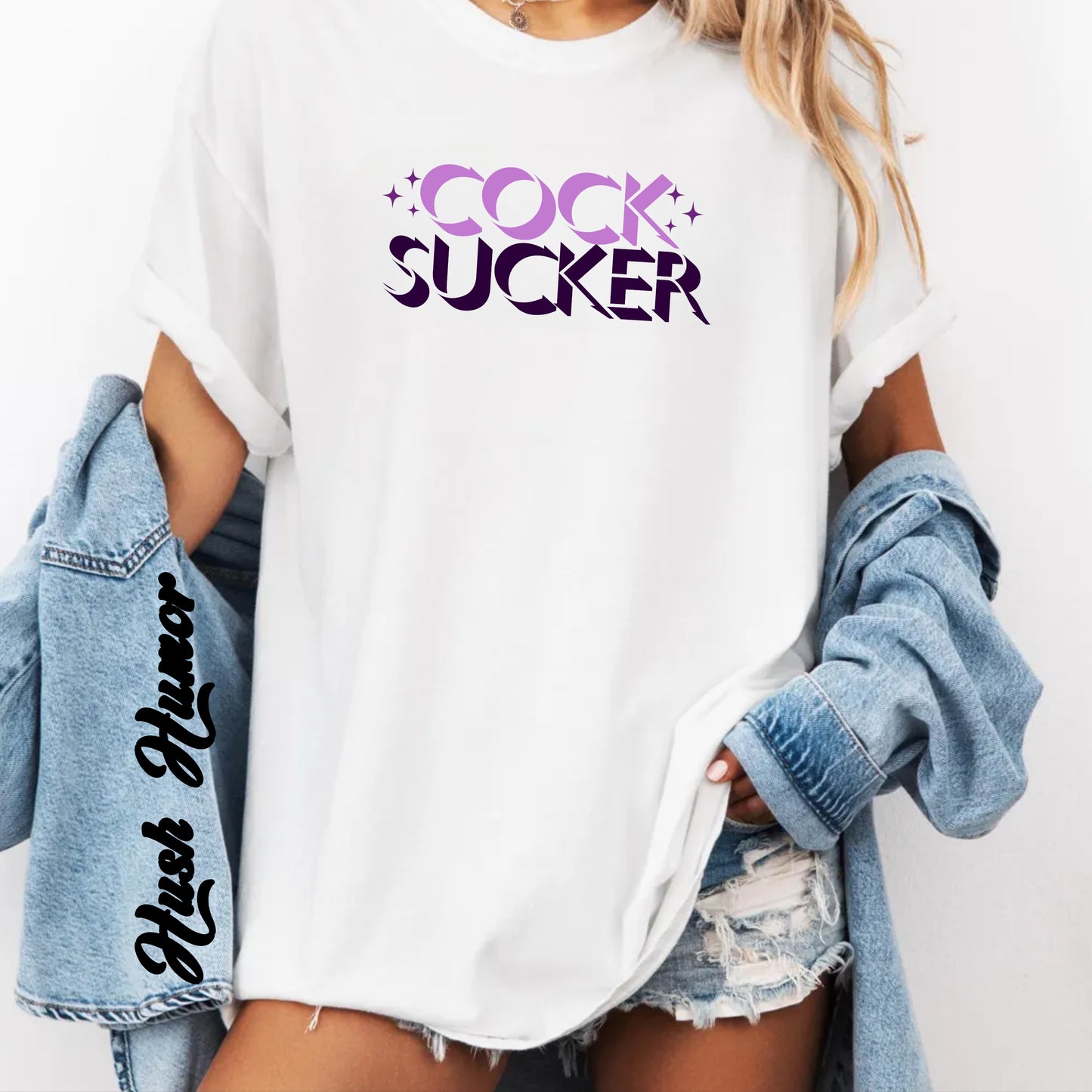 Naughty Girl Sex T-Shirt – Sexy Offensive Ladies Comfort Colors C0ck Sucker Tee, Hot Wife NSFW Shirt