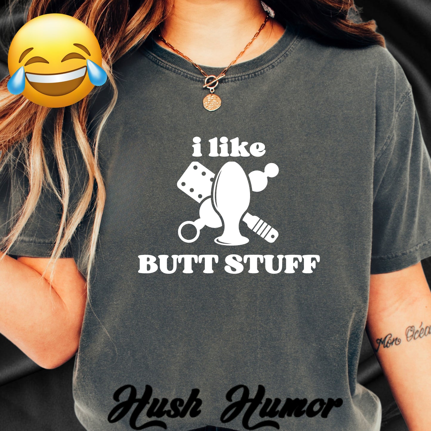 Butt Stuff Naughty Comfort Colors T-Shirt, Adult Humor Sarcastic Sexy Shirt, Aal Sex, Bold Statement Clothing, Concert Top, Inappropriate