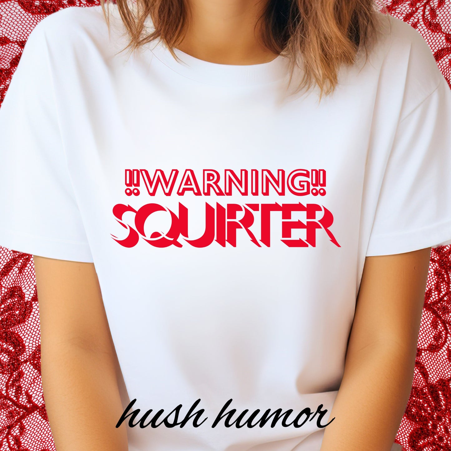 Warning Squirter thsirt gift for hot girls, fun summer gift, Inappropriate tees, Comfort Colors ladies tshirt