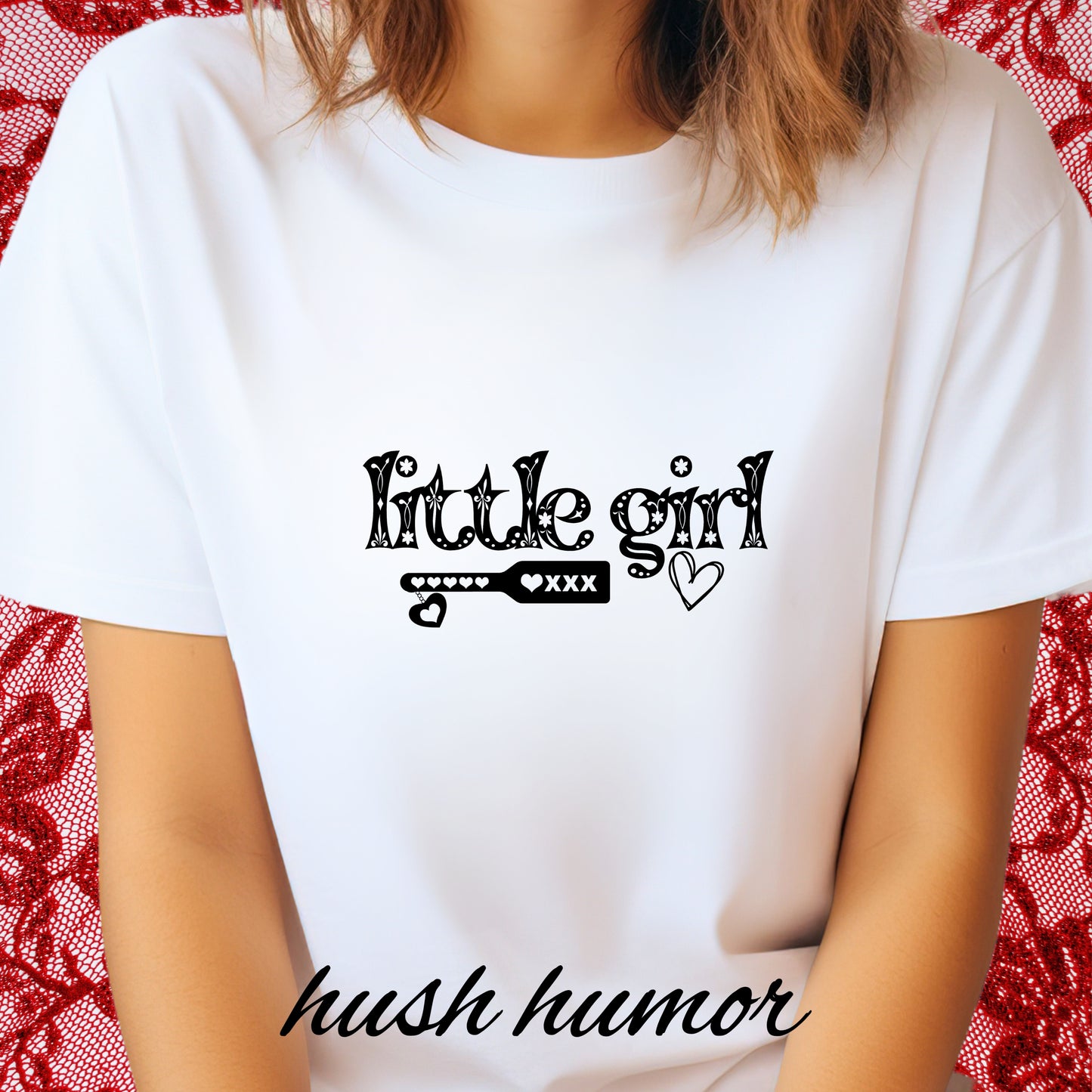 Submissive Little Girl Comfort Color T-shirt