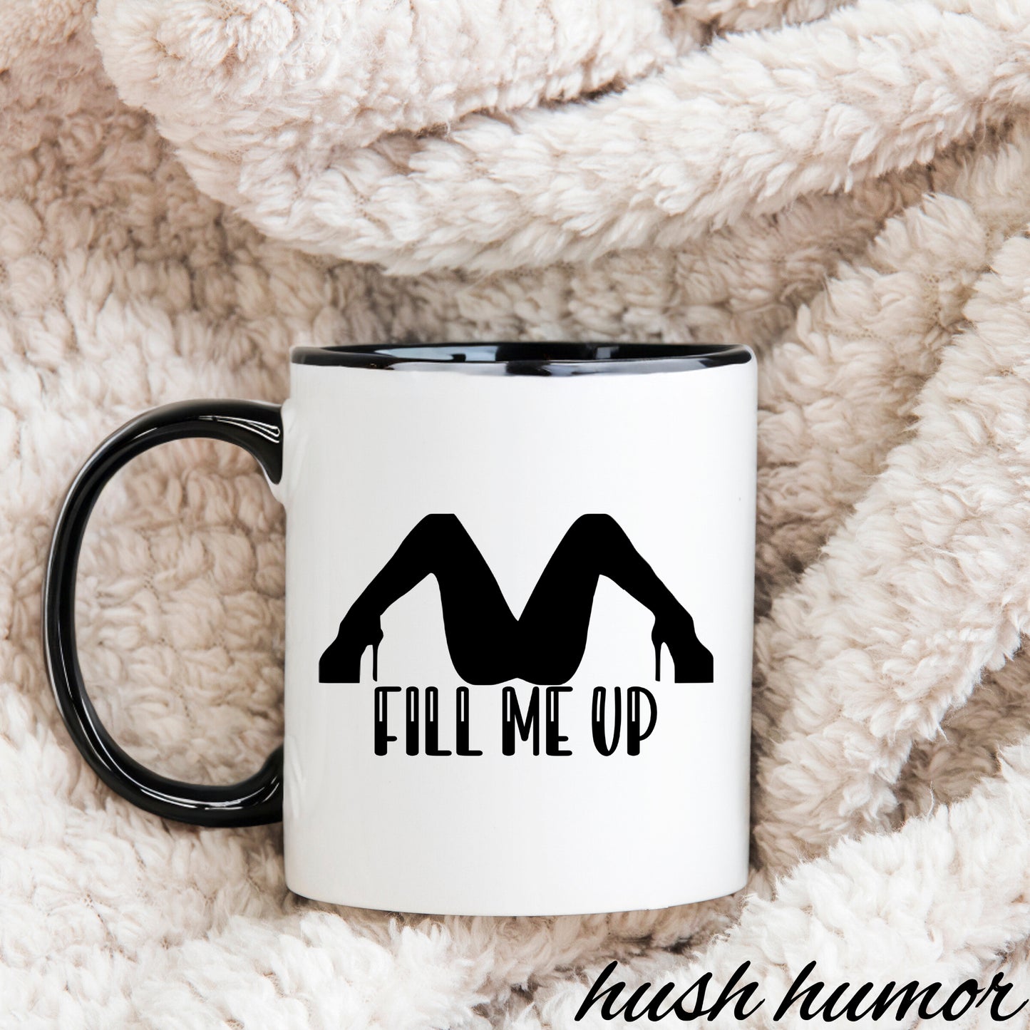 Fill Me Up Color Morphing Mug – Naughty Heat Reveal Gag Gift for Her