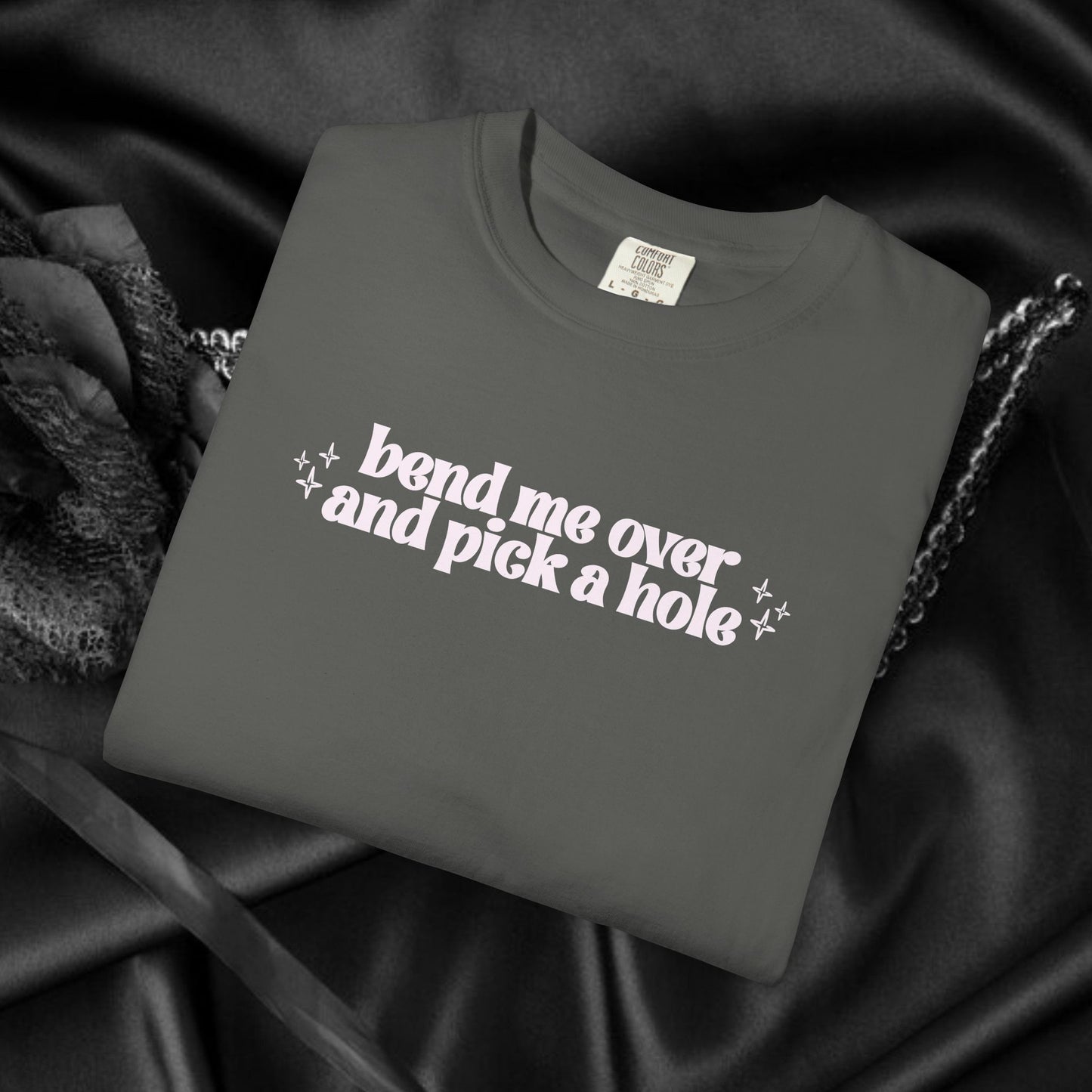 Bend Me Over Shirt – Naughty Adult Humor Tee for Shocking Sex Party Fun