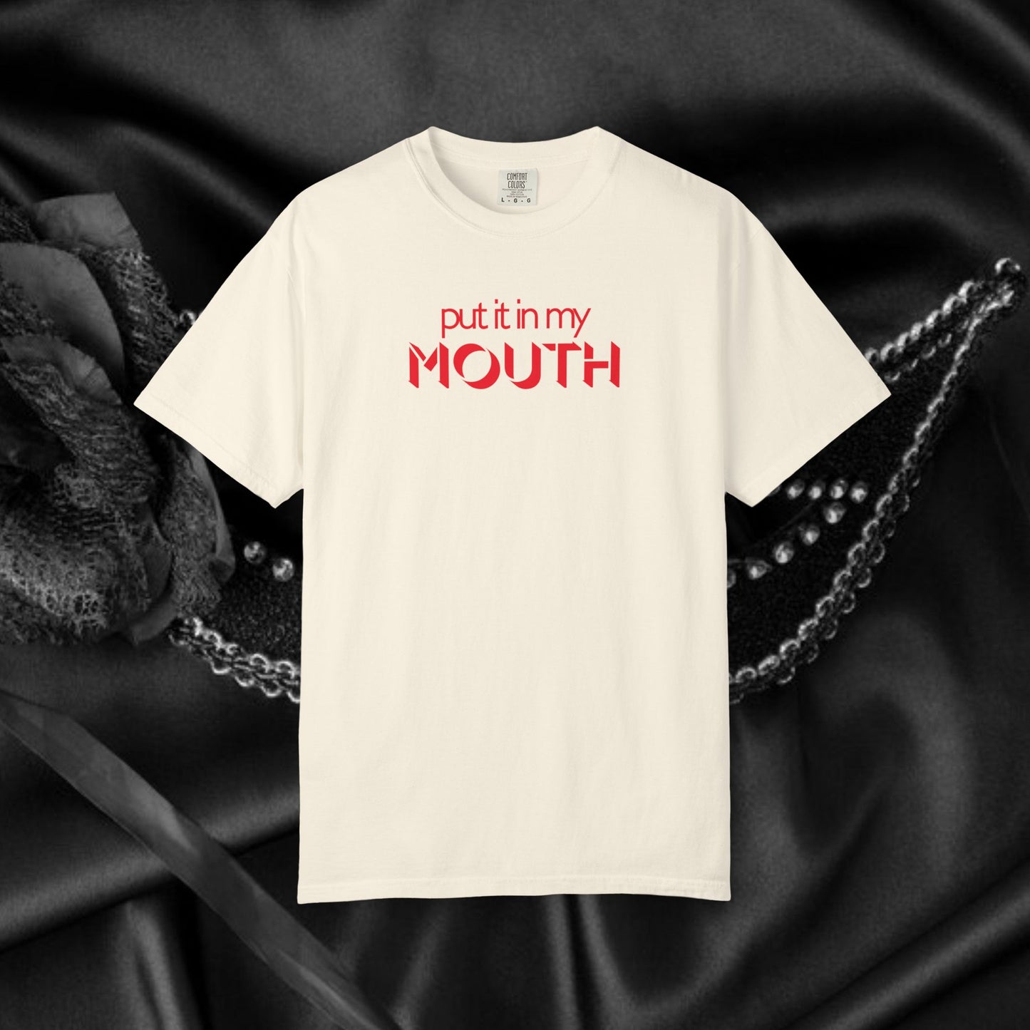 Put it in my mouth fun gift for your Hot Wife, dirty gifts for naughty girls, NSFW tee