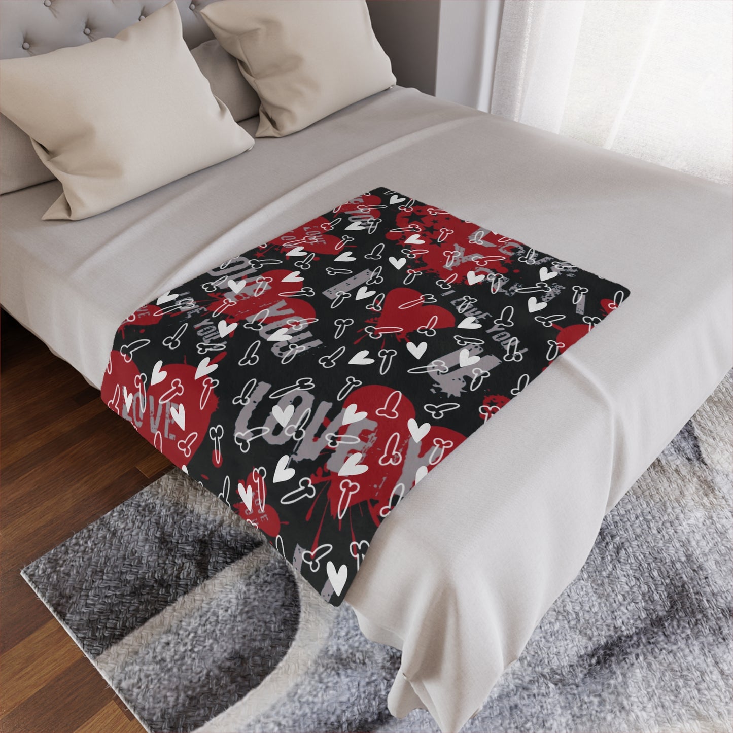 Penis Blanket Minky Blanket | Cozy Soft Blanket Adult Themed Home Decor