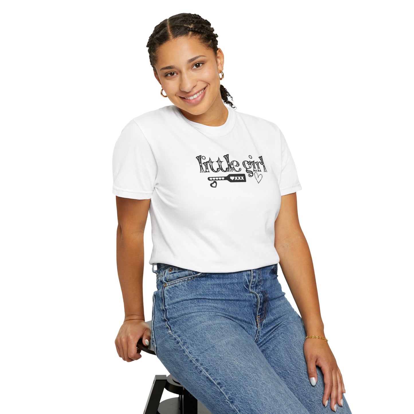 Submissive Little Girl Comfort Color T-shirt