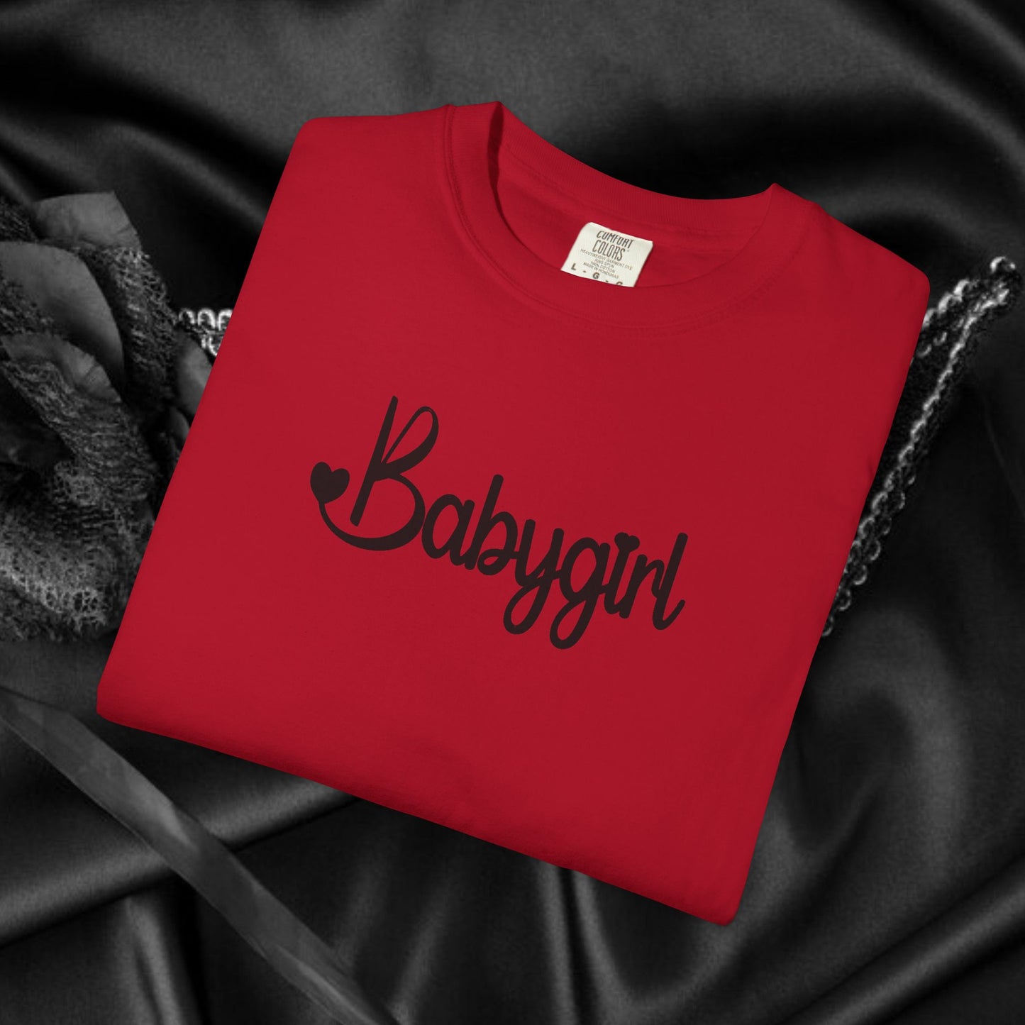 Babygirl DDLG T-shirt, Unisex Garment-Dyed Tee, Yes Daddy, Tumblr Hipster Trending Fun Party Shirt