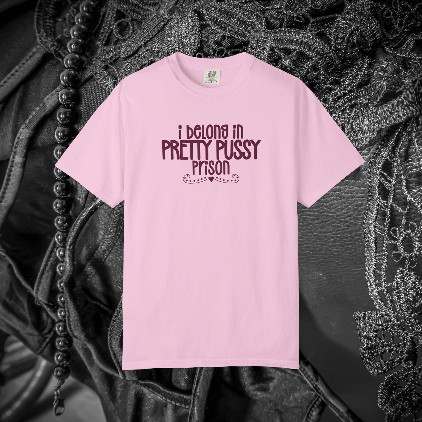 Pretty P*ssy Prison, Funny Adult T-shirt, Offensive Ladies Shirt, Unisex