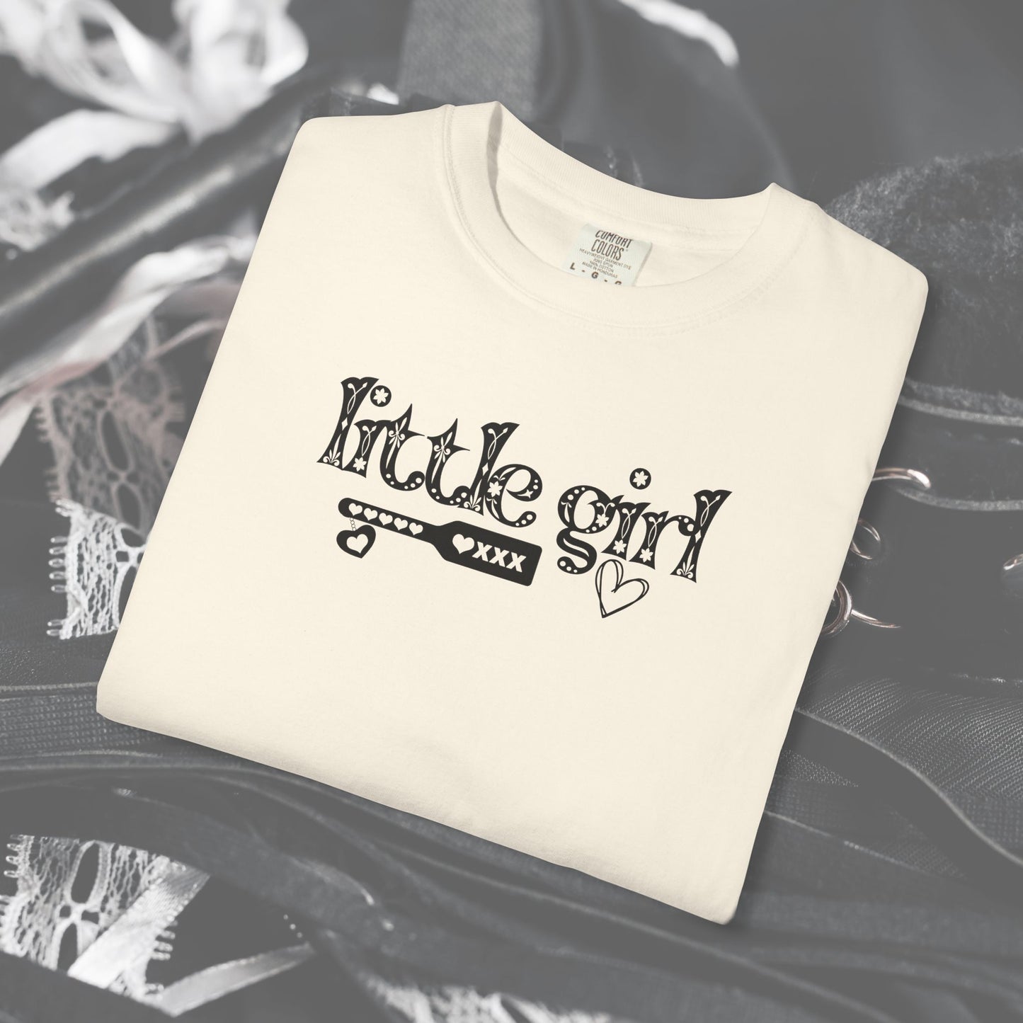 Submissive Little Girl Comfort Color T-shirt