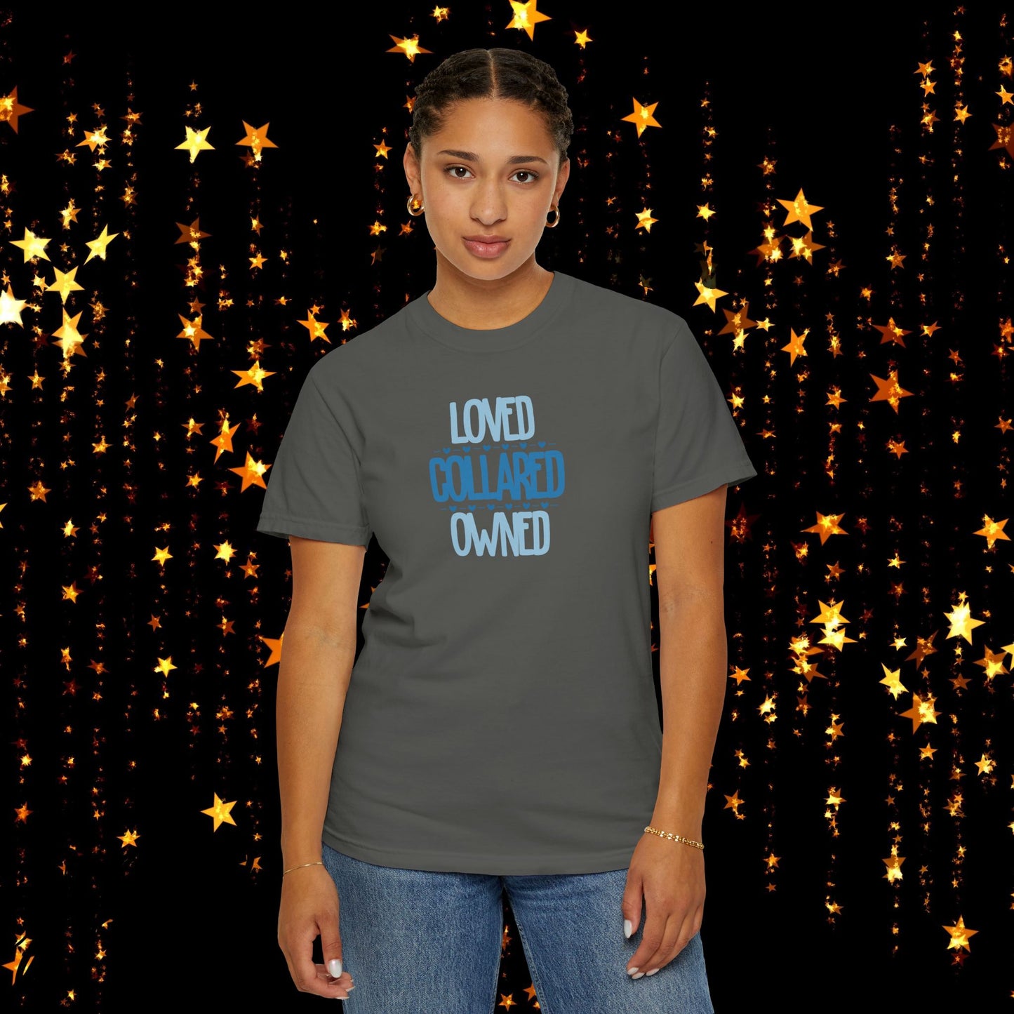 Submissive T-shirt, Loved Collared Owned Tee, Submissive Wife Gift