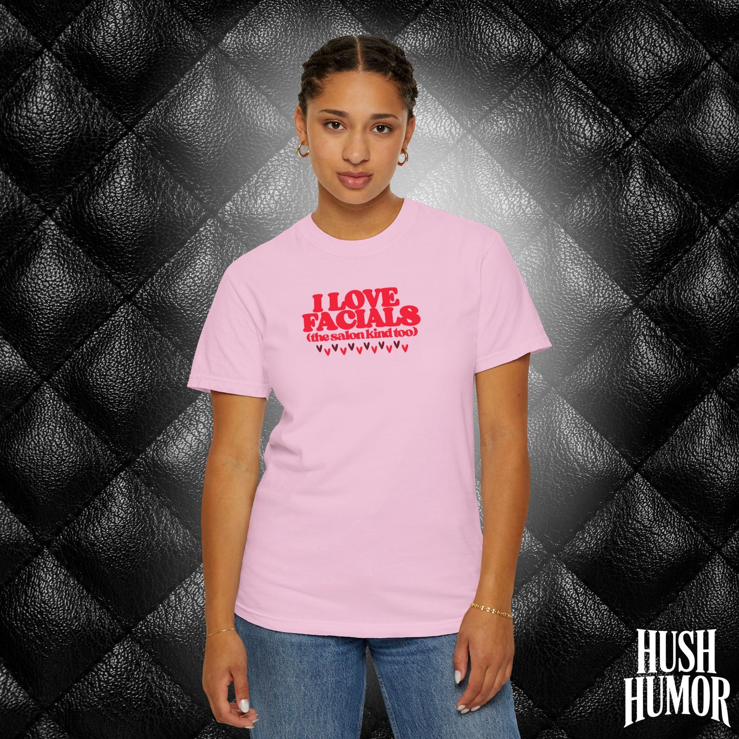 I Love Facials | Funny NSFW Blow Job Tee for Bold Adult Humor