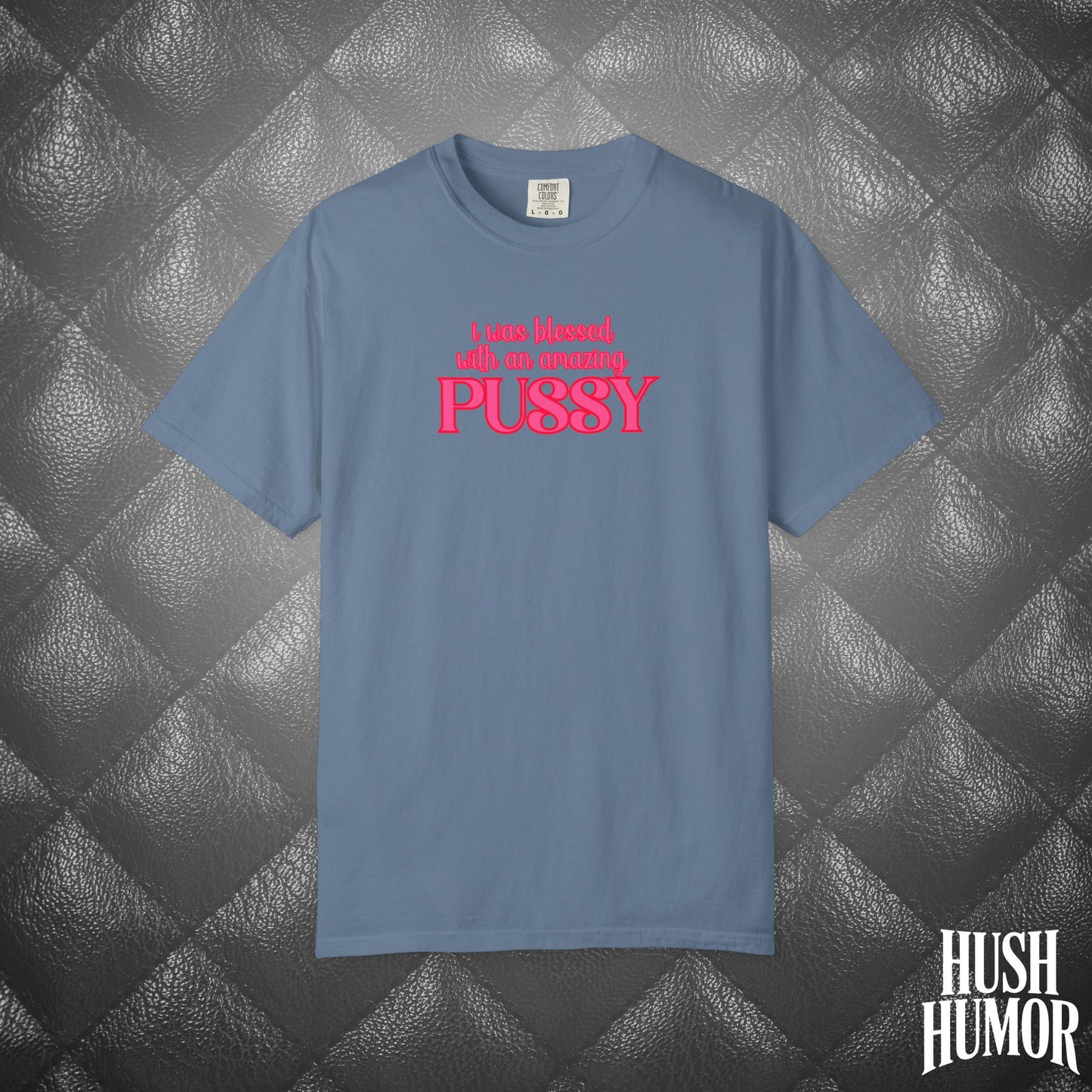 I Was Blessed With an Amazing Psssy Shirt – Funny NSFW T-Shirt for Naughty Wife