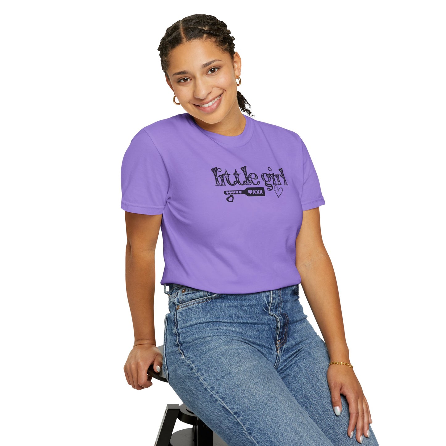 Submissive Little Girl Comfort Color T-shirt