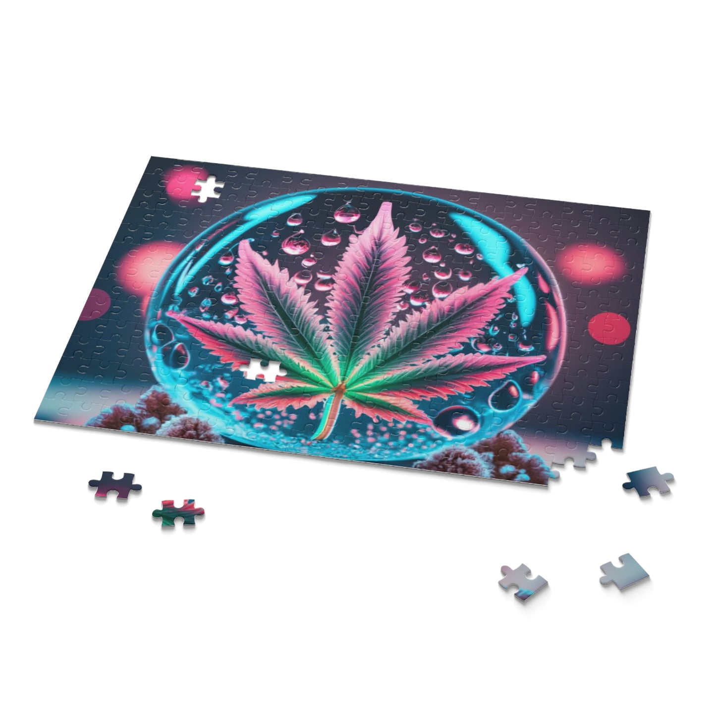 Mood Drop –Toke it Easy Serene Orb Puzzle with Neon Calm Adults looking for chill vibes and no worries, fun adult activity
