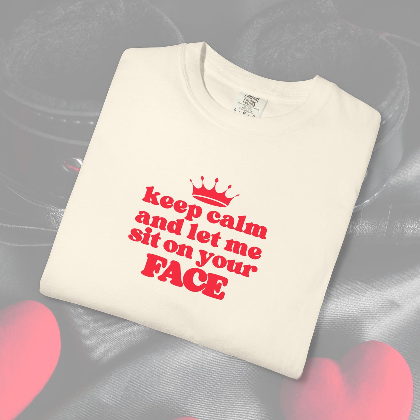 Naughty Face Sitting T-Shirt, Women's Sexy Tee, Inappropriate Party Shirt, Crude NSFW Summer Sexy Tee, Offensive Adult Dirty Humor Tee