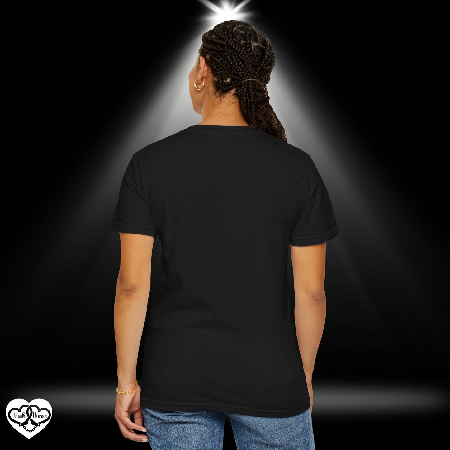 I'm Too Naughty to Say No – Dirty Comfort Colors T-Shirt, Submissive Tease Shirt, NSFW Adult Humor Gift for Kinky Wife or Bratty Girl