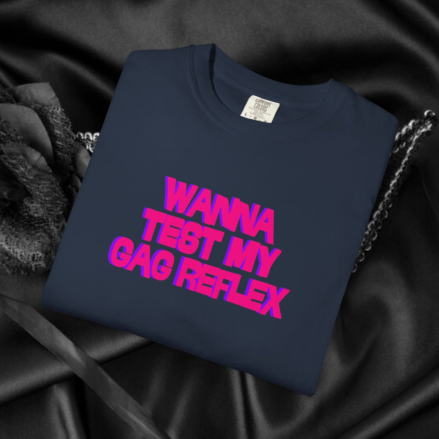 Dirty Gag Reflex Tee, Naughty Women's Shirt, Funny Blow j*b tee, Funny Adult gift