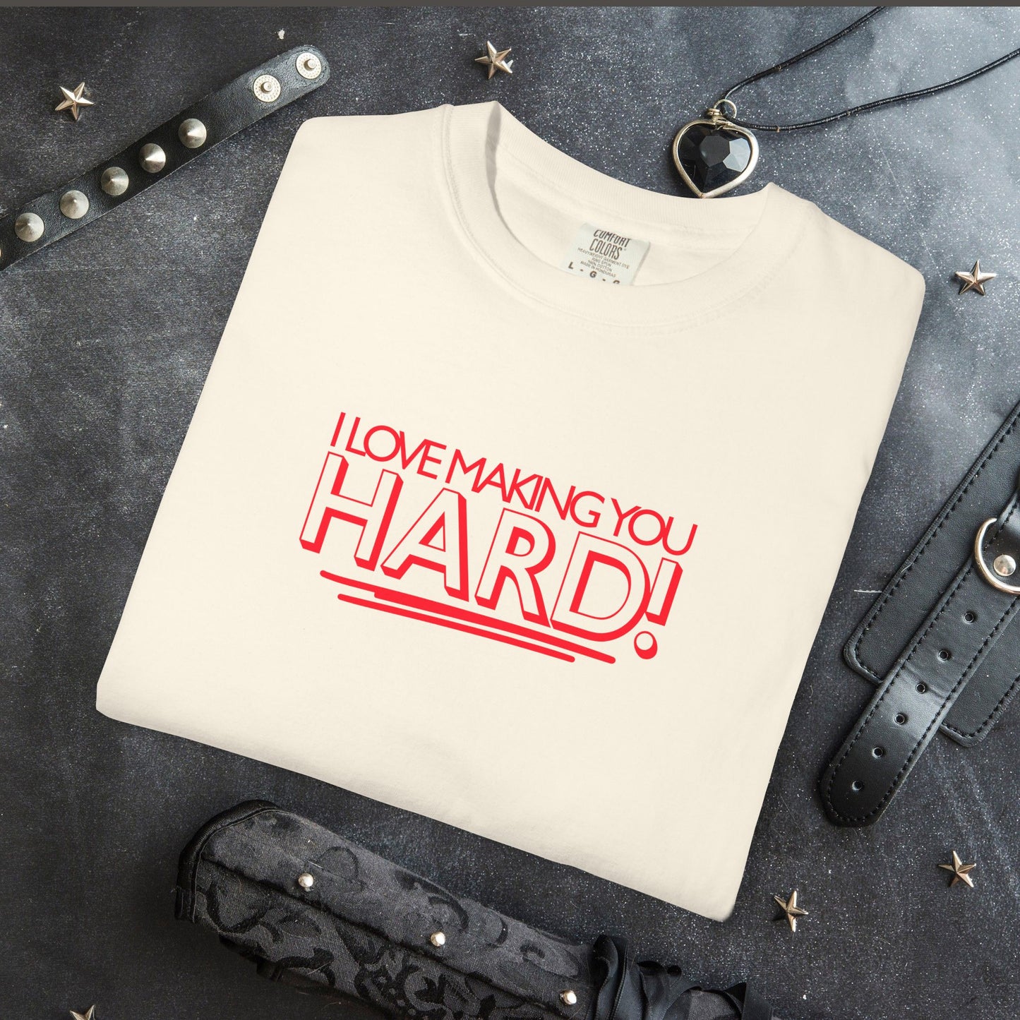 I Love Making You Hard Naughty Girl Sexy T-Shirt, Hot Wife nsfw top, Inappropriate but Fun Summer Apparel