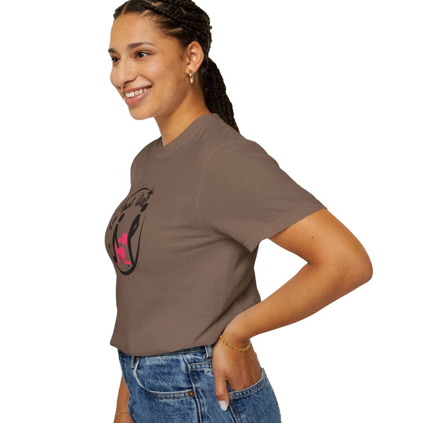 Funny Threesome Tee – Naughty Women’s Adult Humor T-Shirt, Sassy Offensive Meme Top, I’m That Girl Summer Party Shirt