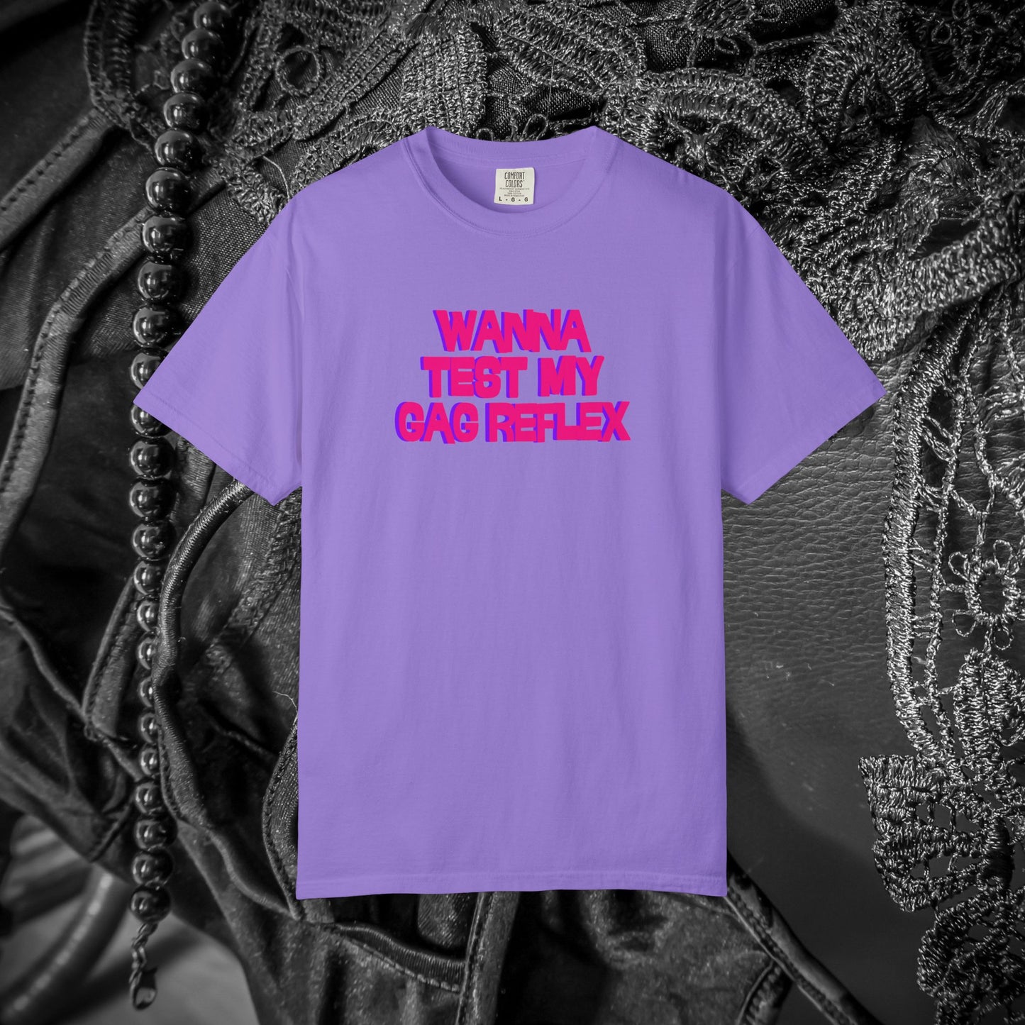 Dirty Gag Reflex Tee, Naughty Women's Shirt, Funny Blow j*b tee, Funny Adult gift
