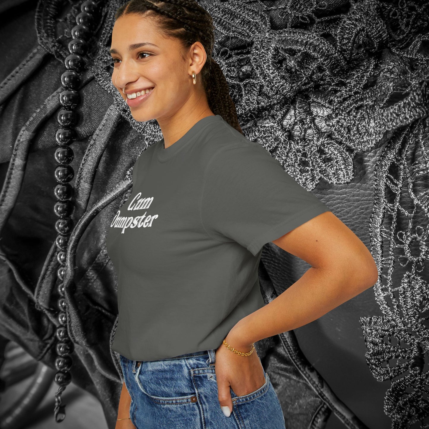 Cum Dumpster Tee – Dirty Joke Shirt & Party Gag Gift