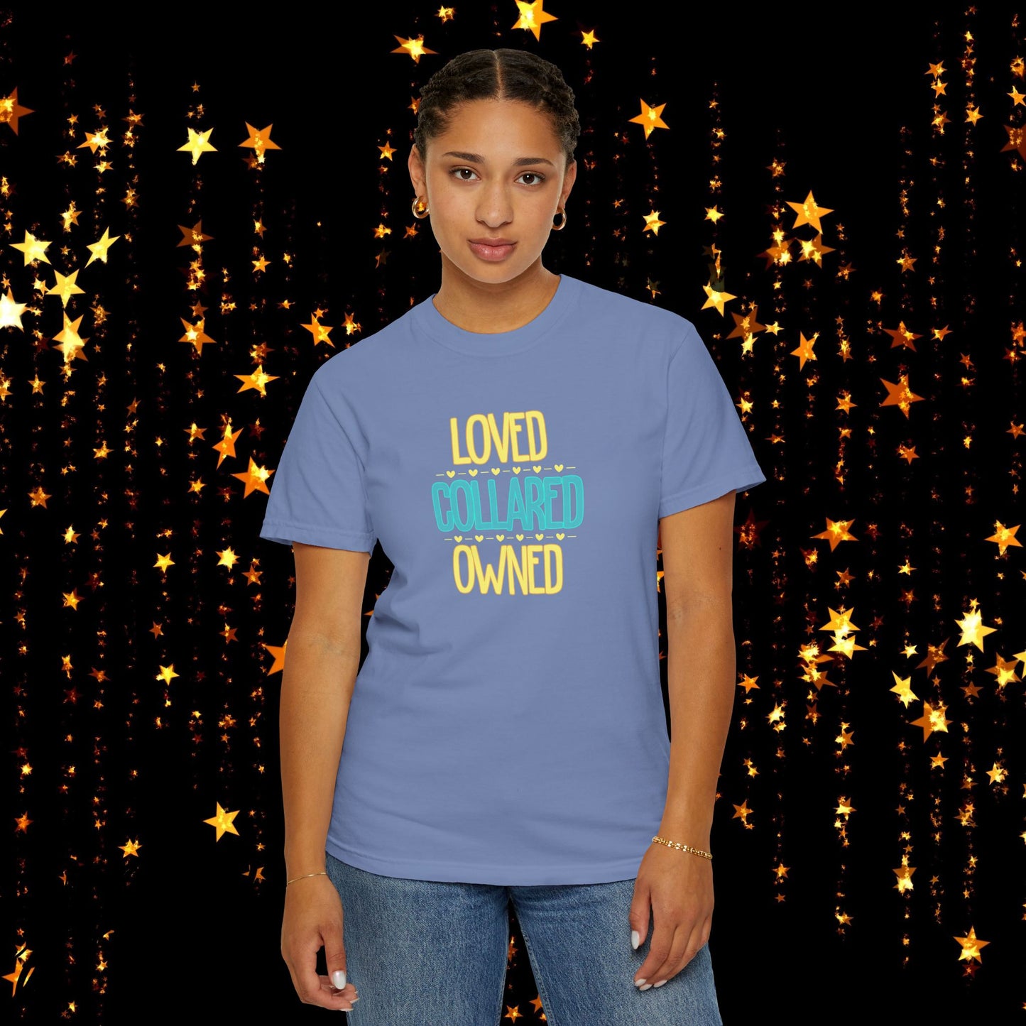 BDSM apparel Submissive tee Loved Collared Owned T-shirt, Kinky Tee