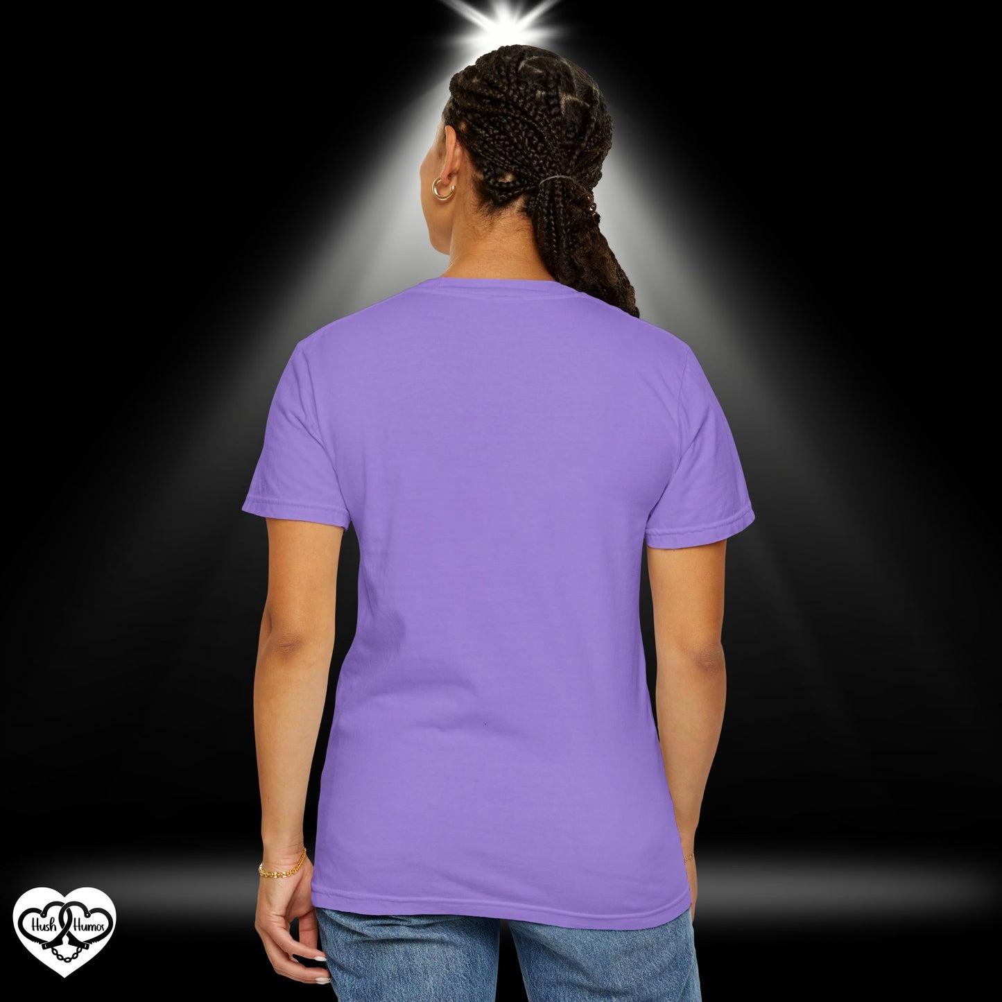 I'm Too Naughty to Say No – Dirty Comfort Colors T-Shirt, Submissive Tease Shirt, NSFW Adult Humor Gift for Kinky Wife or Bratty Girl