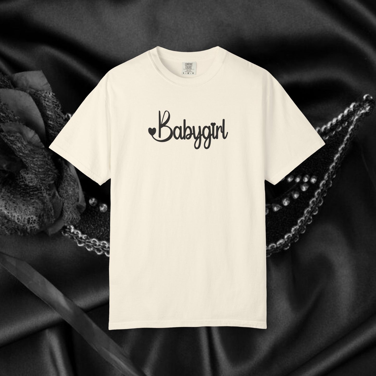 Babygirl DDLG T-shirt, Unisex Garment-Dyed Tee, Yes Daddy, Tumblr Hipster Trending Fun Party Shirt