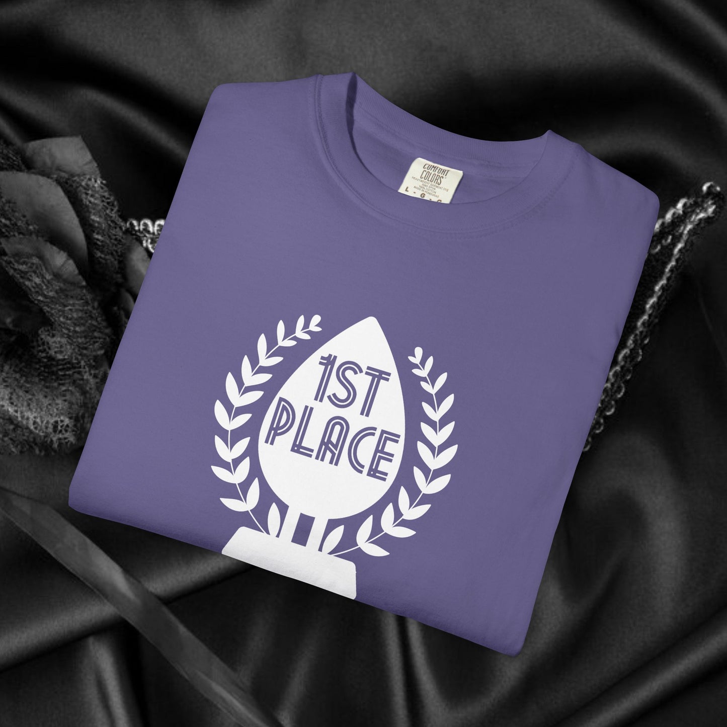 1st Place Butt Stuff Naughty Women’s T-Shirt – Offensive Comfort Colors Tee, Aal Sex Gag Gift, Adult Humor Summer Top