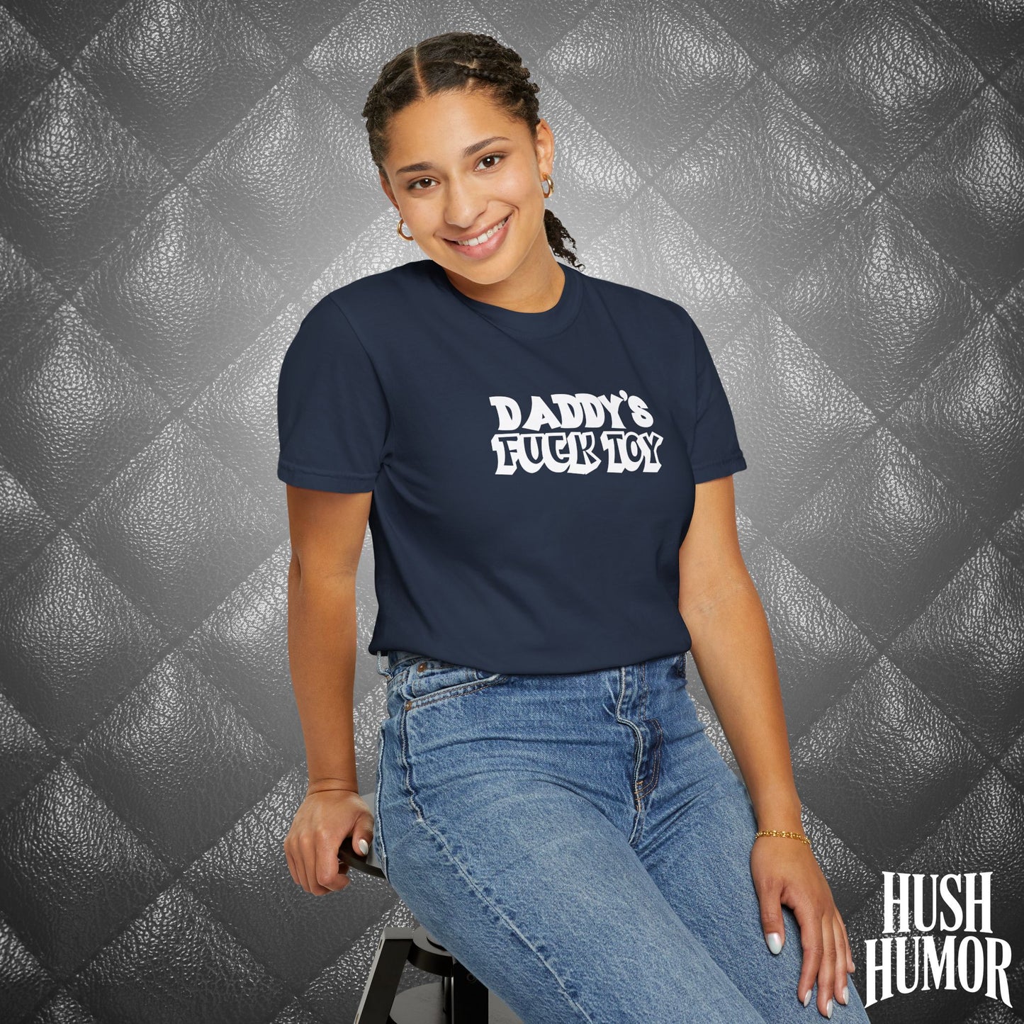 Daddy’s F*ck Toy Shirt – BDSM Submissive T-Shirt, Kinky DDLG Apparel, Naughty NSFW Shirt for Brats, Dirty Adult Play Wear, Inappropriate Sub Gift
