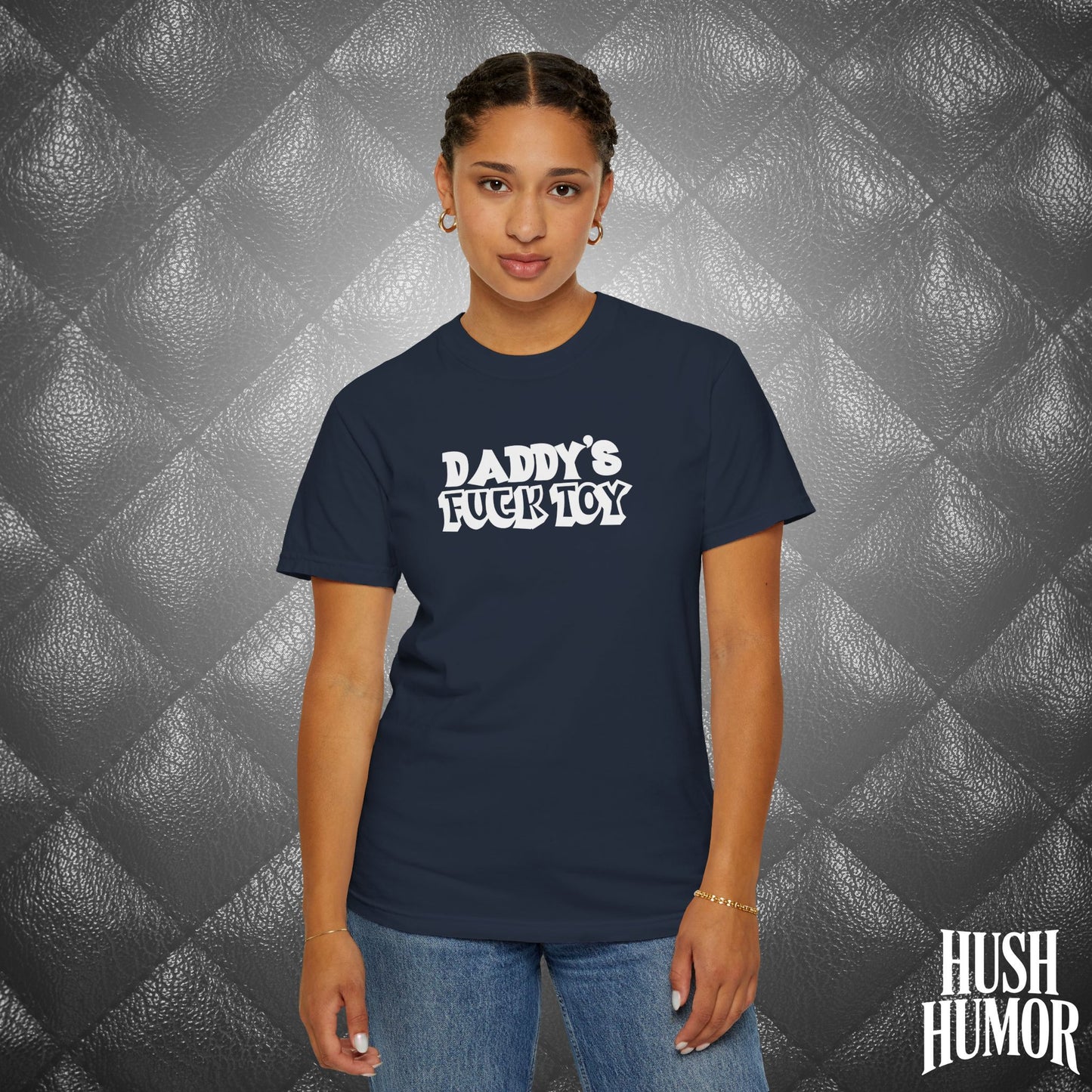 Daddy’s F*ck Toy Shirt – BDSM Submissive T-Shirt, Kinky DDLG Apparel, Naughty NSFW Shirt for Brats, Dirty Adult Play Wear, Inappropriate Sub Gift
