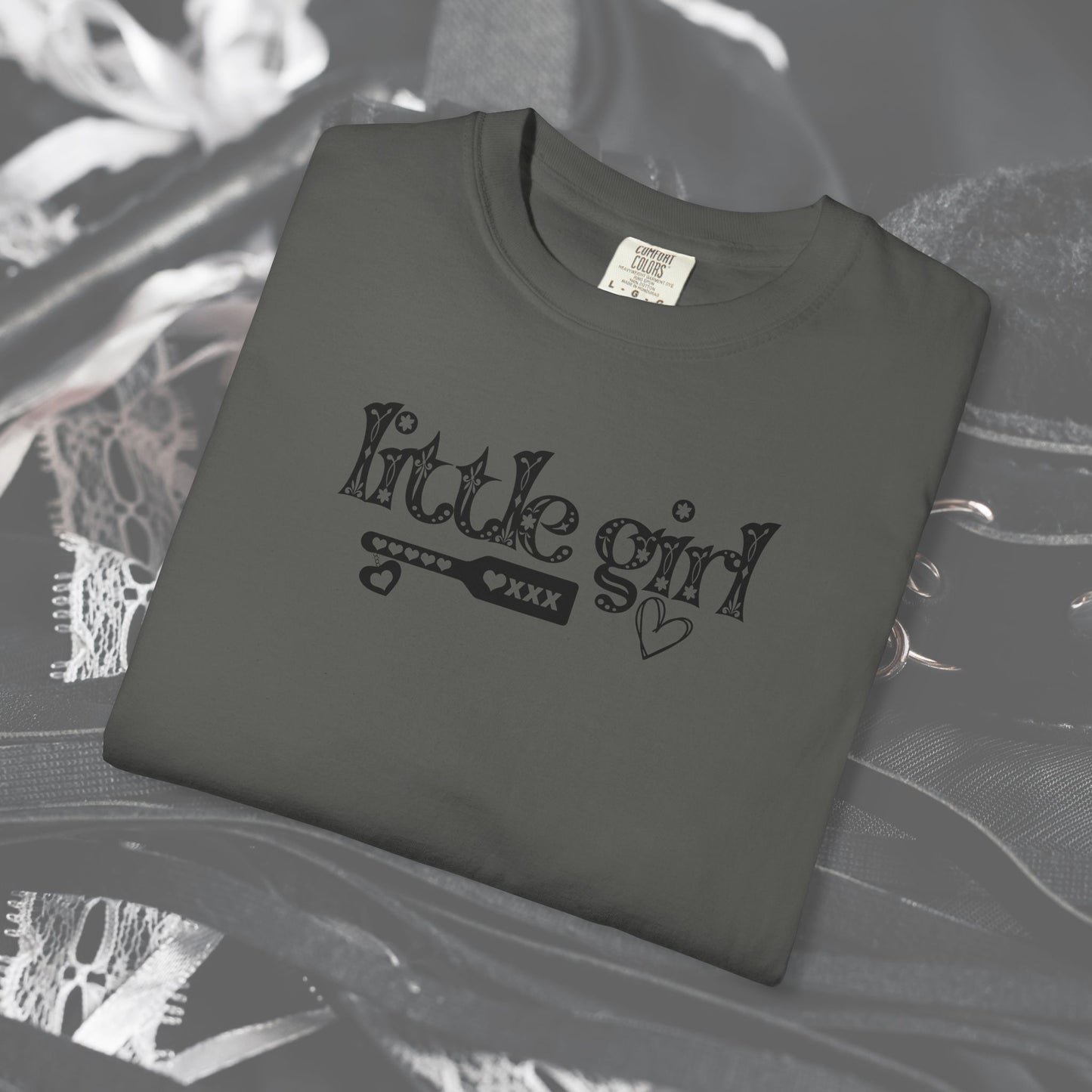 Submissive Little Girl Comfort Color T-shirt