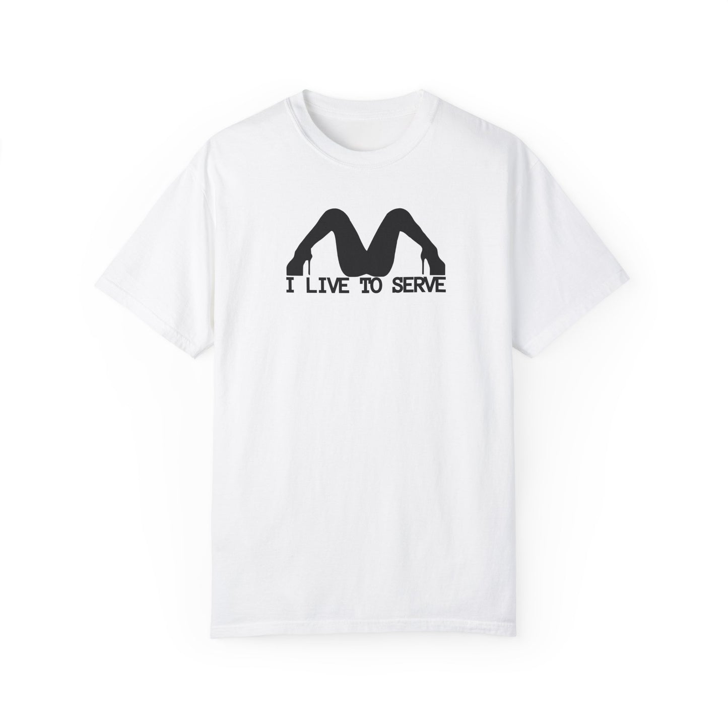 BDSM Clothing Shirt Submissive - I Live to Serve - submissive gift