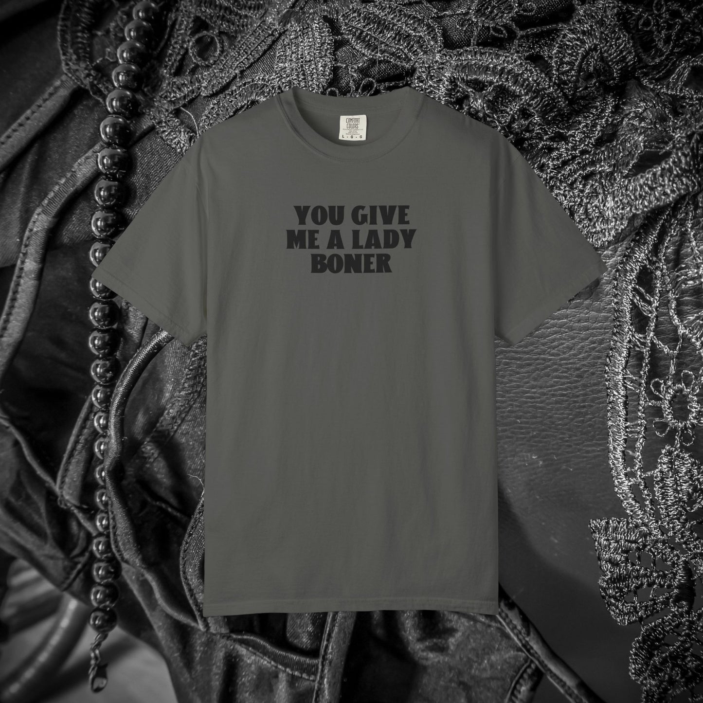Funny Sex Shirt, Lady Boner Feminist Tee, Shocking Tops, Inappropriate NSFW Party Shirt, Offensive Rude Trendy comfort colors unisex tshirt