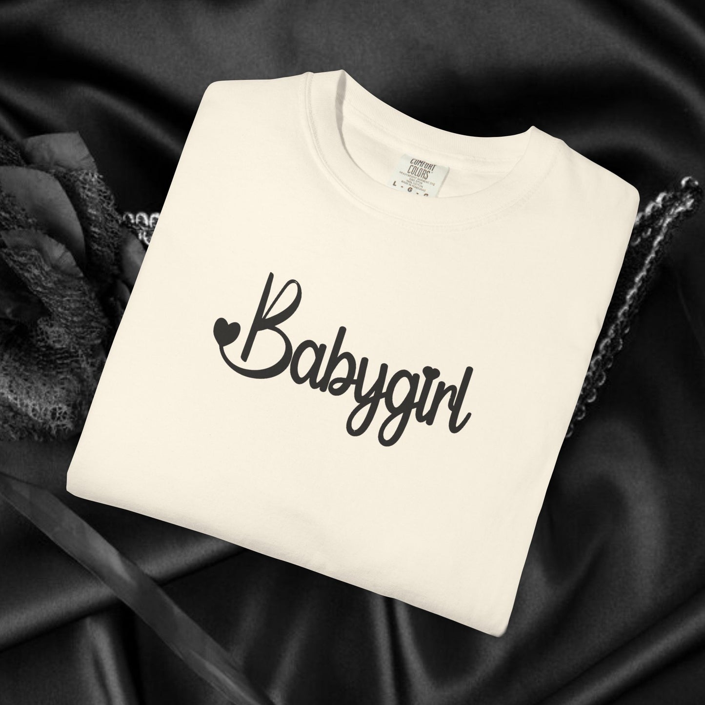 Babygirl DDLG T-shirt, Unisex Garment-Dyed Tee, Yes Daddy, Tumblr Hipster Trending Fun Party Shirt