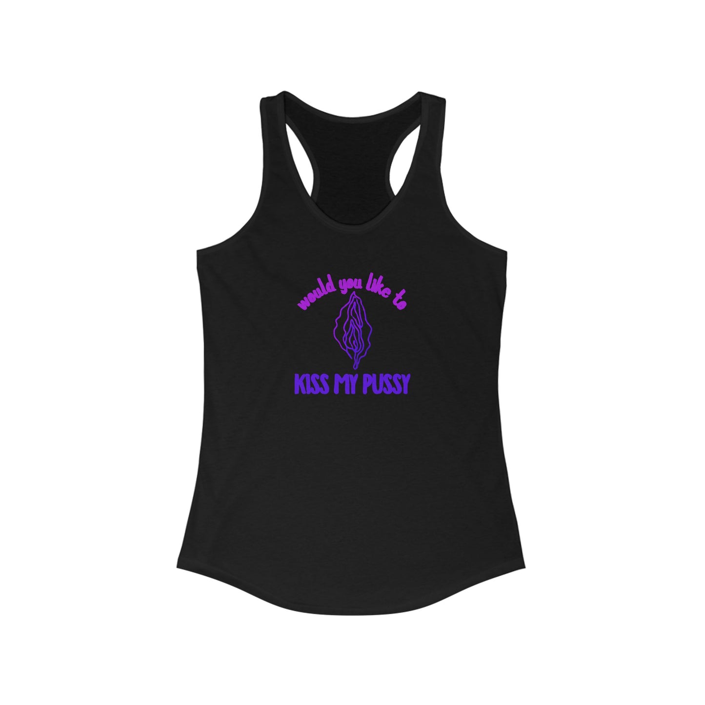 Kiss My Psssy Tank, Adult Party Top, Inappropriate Sexy Summer Top, NSFW Comfort Colors tee