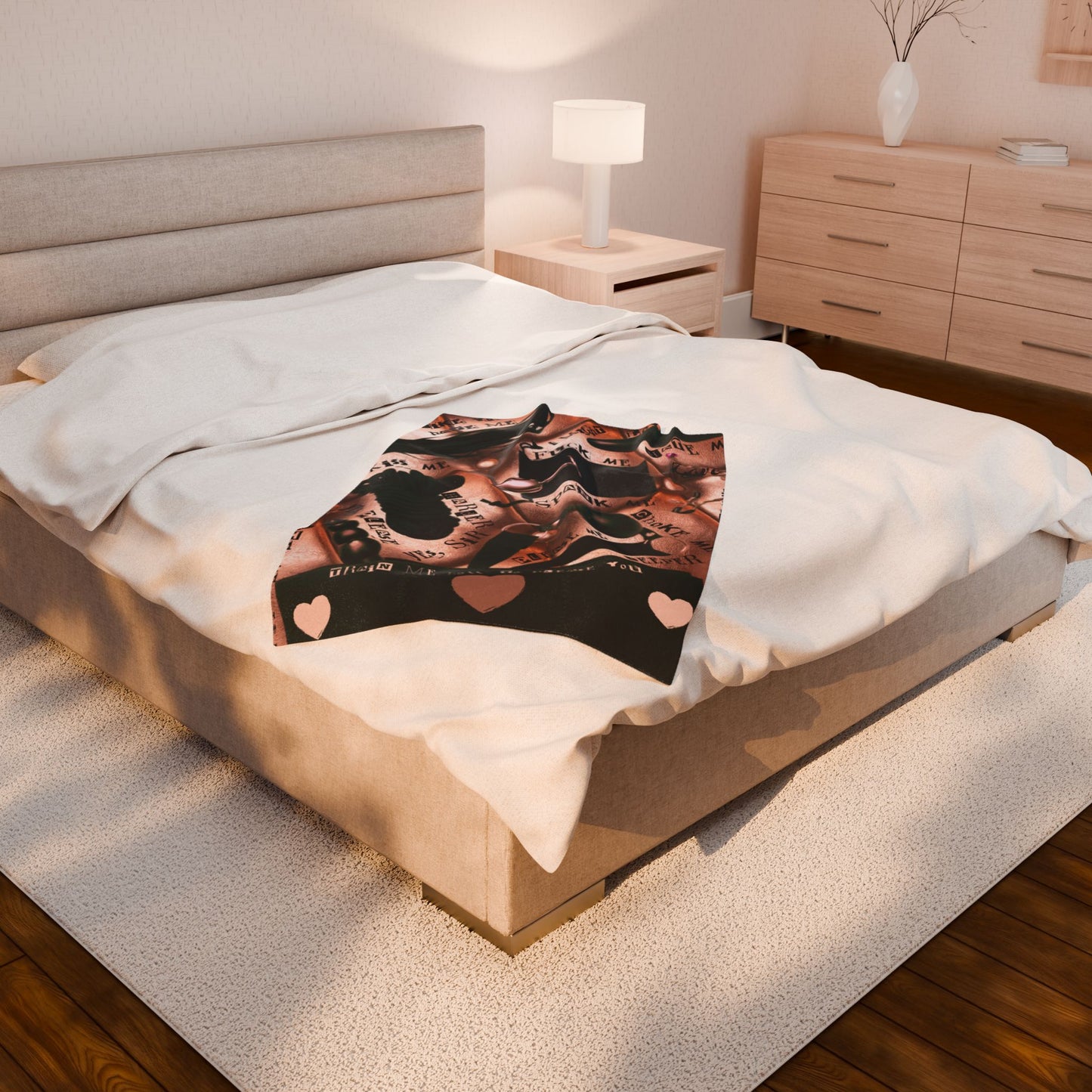 BDSM Themed blanket for Adults, Sexy and Offensive Gift, BDSM themed gift, daddy's girl blanket, babygirl blanket