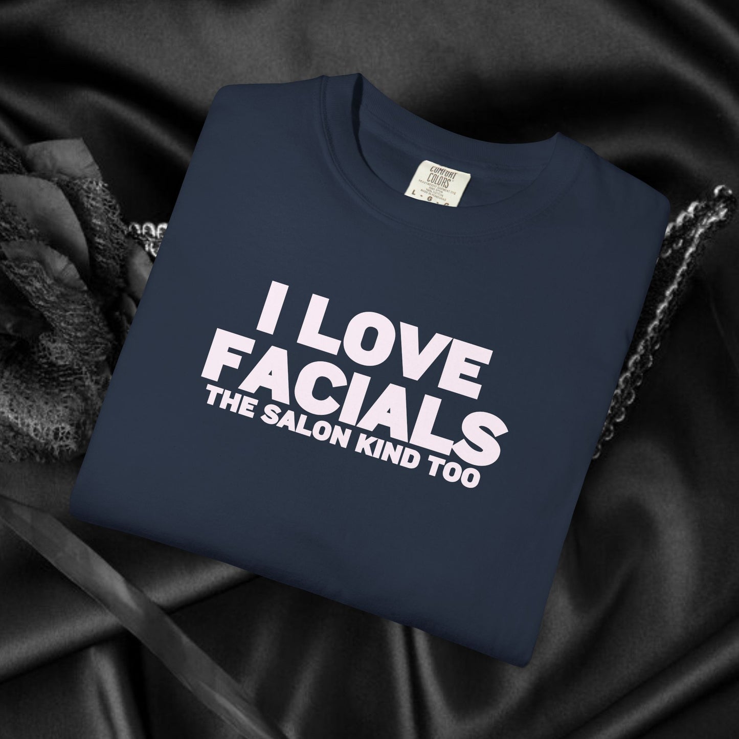I Love Facials Funny Tee, Female Dom Blow Job Shirt, NSFW Inappropriate, Offensive Shirt, Female