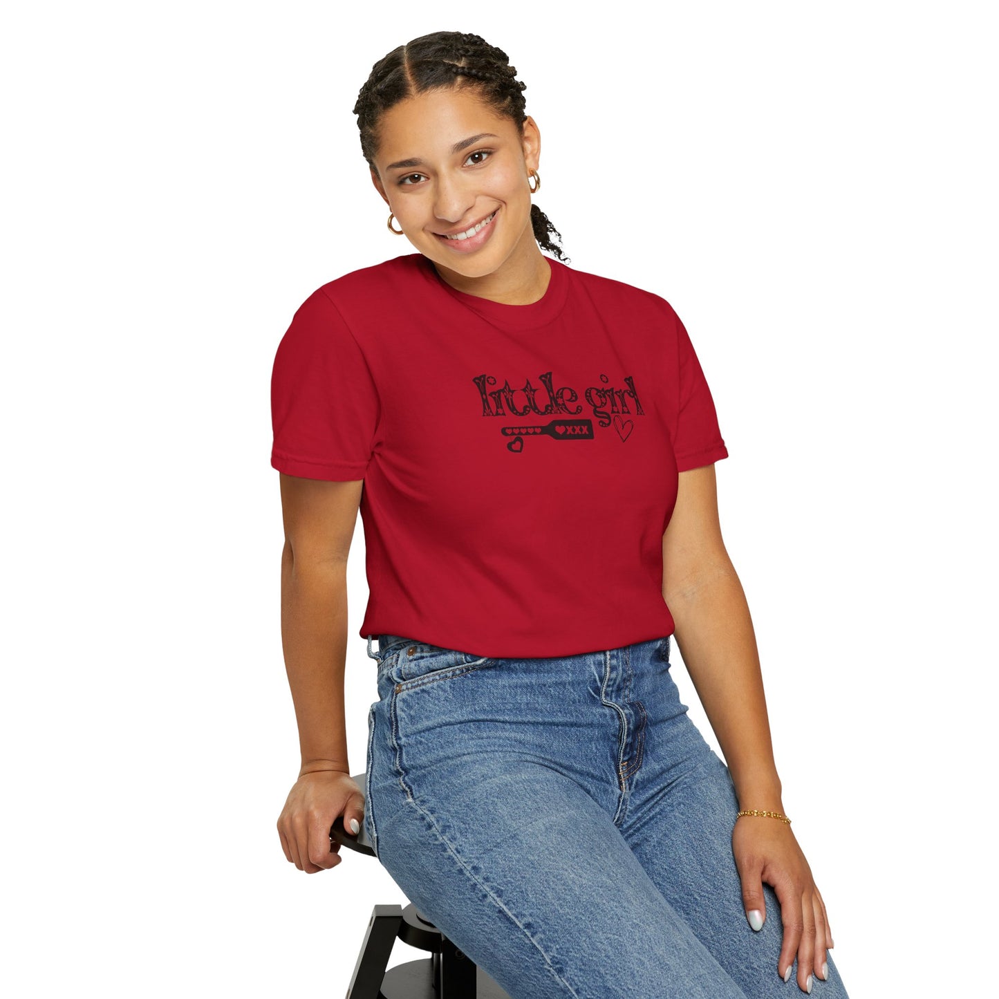 Submissive Little Girl Comfort Color T-shirt