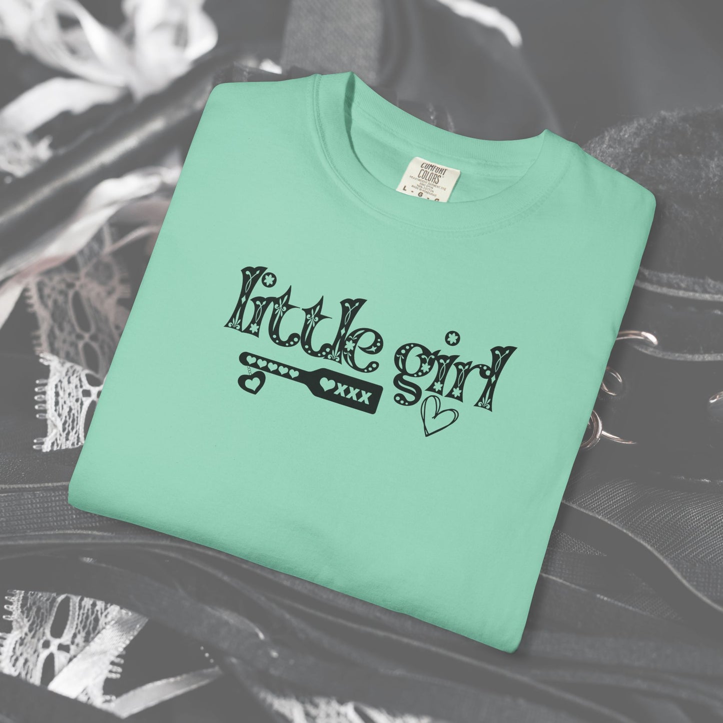 Submissive Little Girl Comfort Color T-shirt
