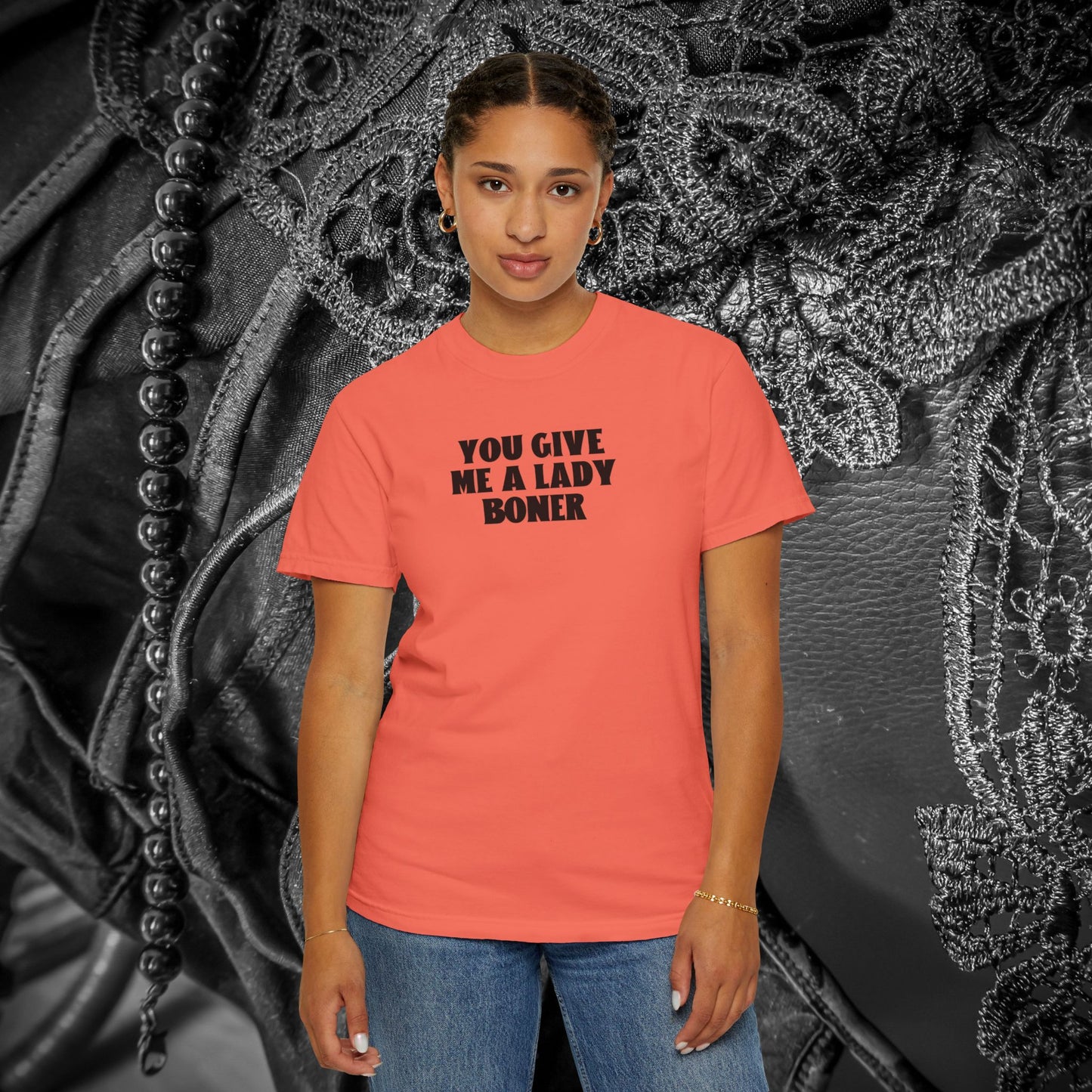 Funny Sex Shirt, Lady Boner Feminist Tee, Shocking Tops, Inappropriate NSFW Party Shirt, Offensive Rude Trendy comfort colors unisex tshirt