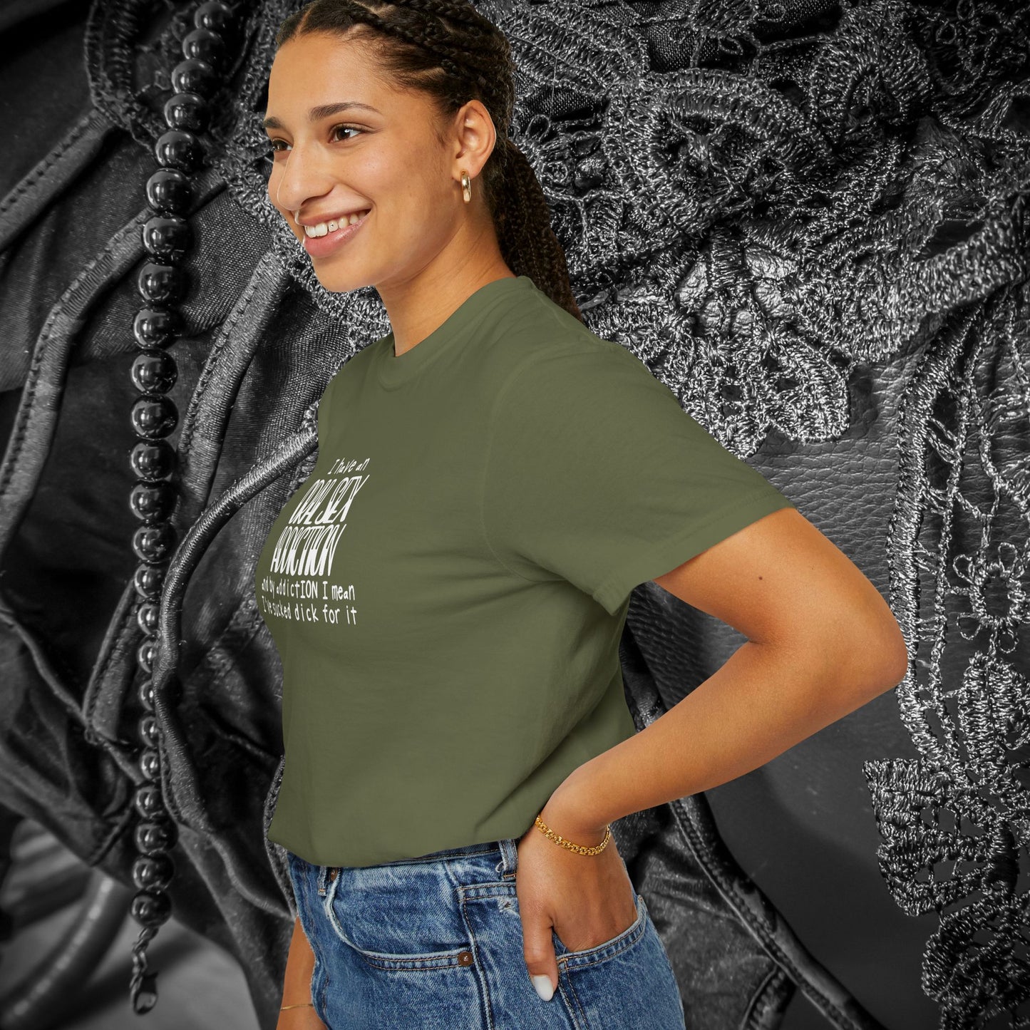 Funny Oral Sex Addiction Unisex T-shirt
