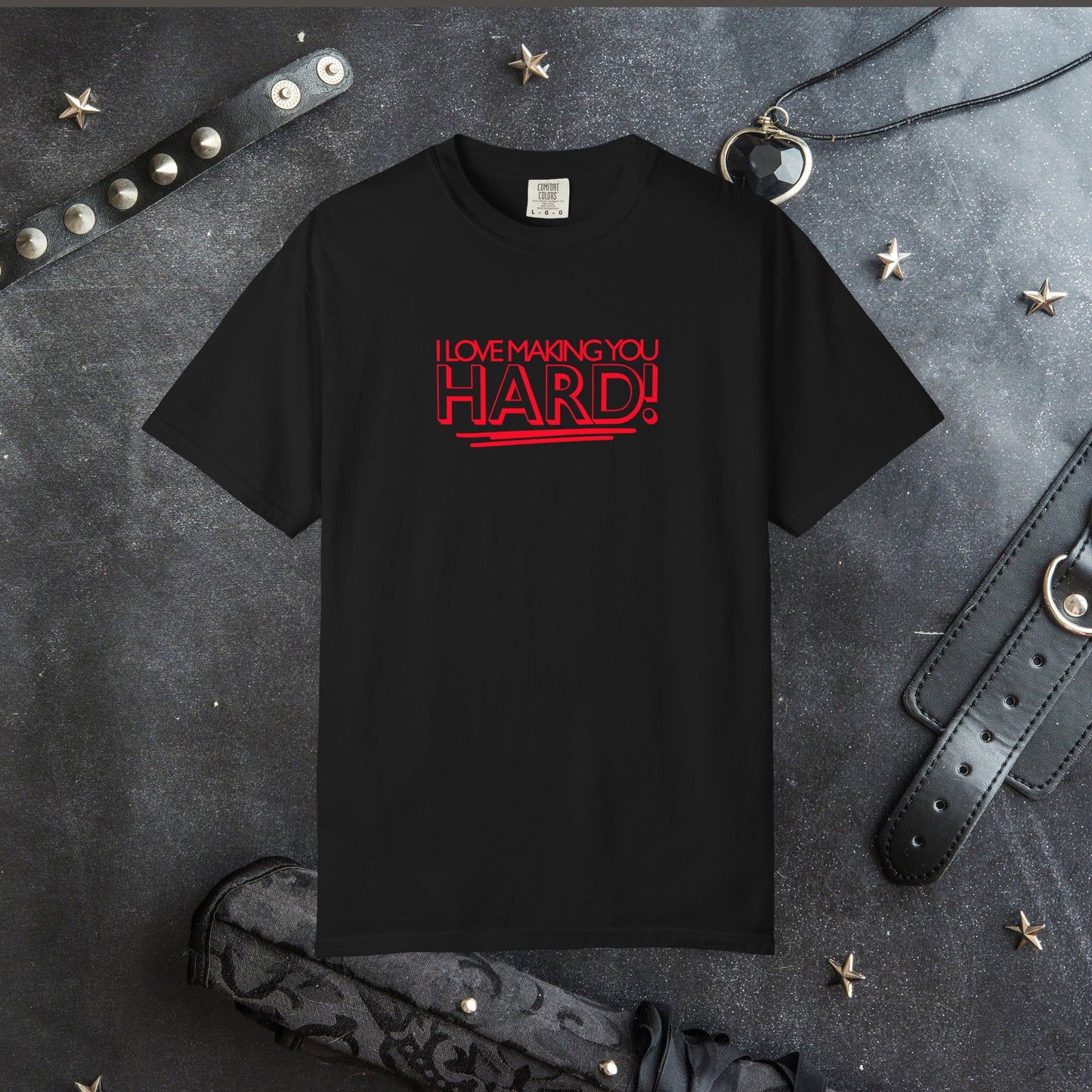 I Love Making You Hard Naughty Girl Sexy T-Shirt, Hot Wife nsfw top, Inappropriate but Fun Summer Apparel