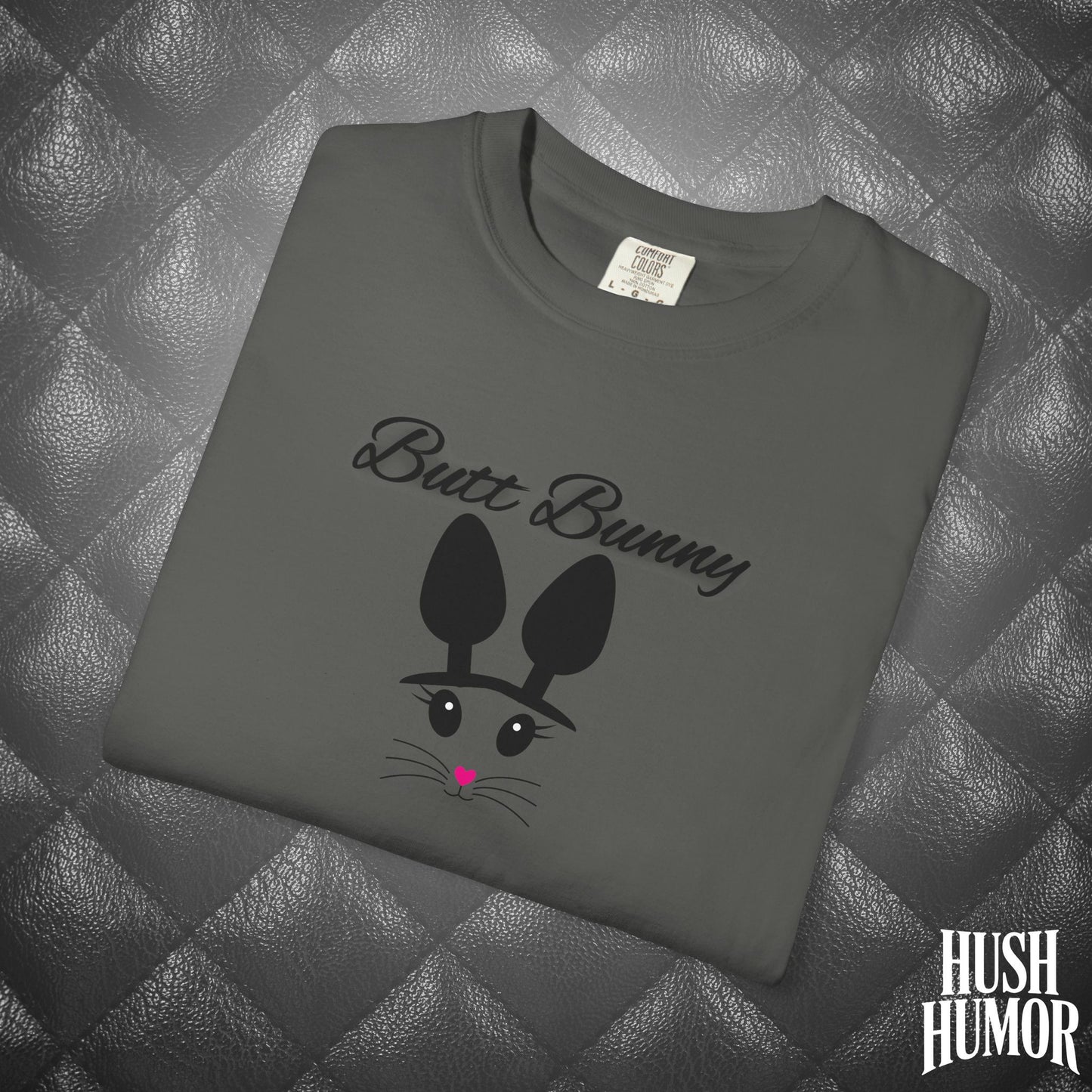 Butt Bunny Naughty Shirt – Funny Adult Humor Tee, Inappropriate Comfort Colors Sexy Wife Gift