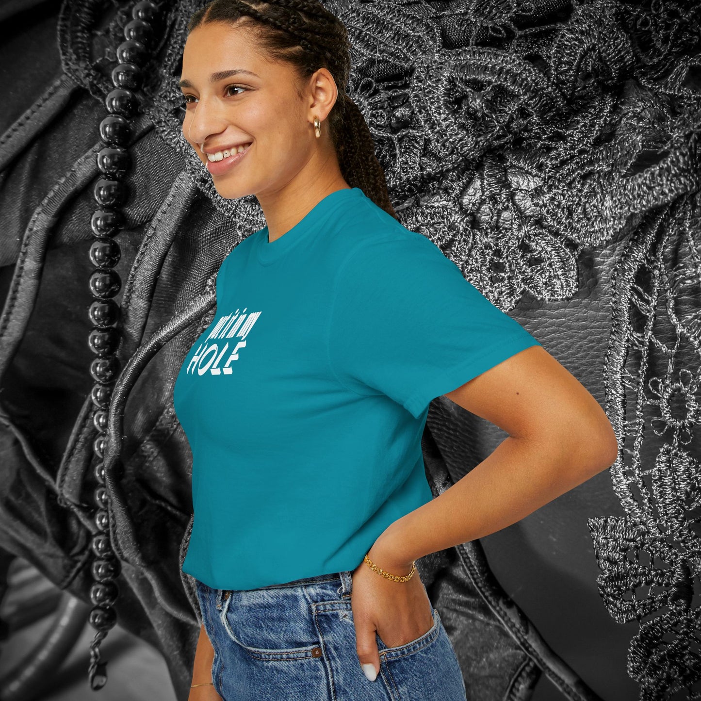 Put it in My Hole provacative ladies tshirt, shocking apparel, gag gift for women