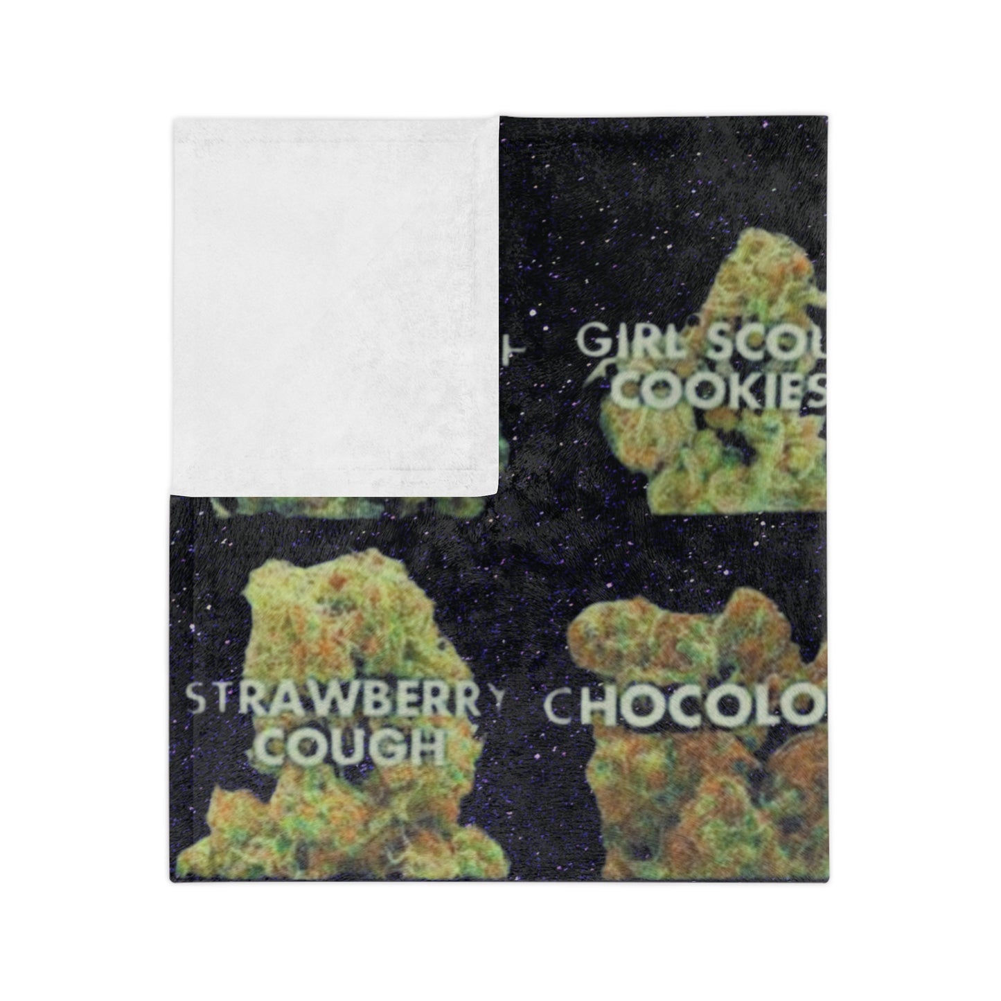 Cozy Cannabis Themed Blanket gift, Stoner Home Decor, 420 Gift